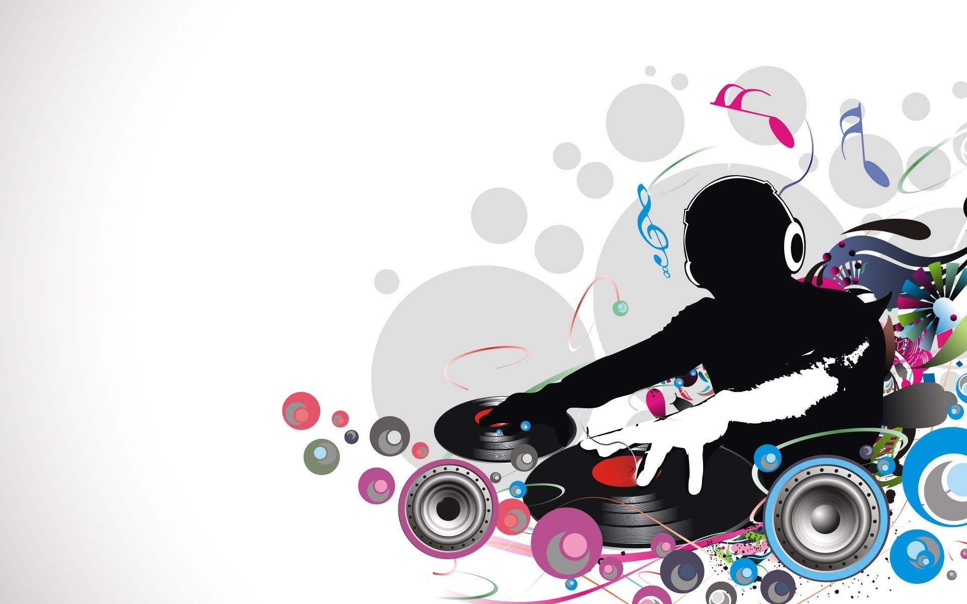 people wheel vector desktop fun illustration design modern funky