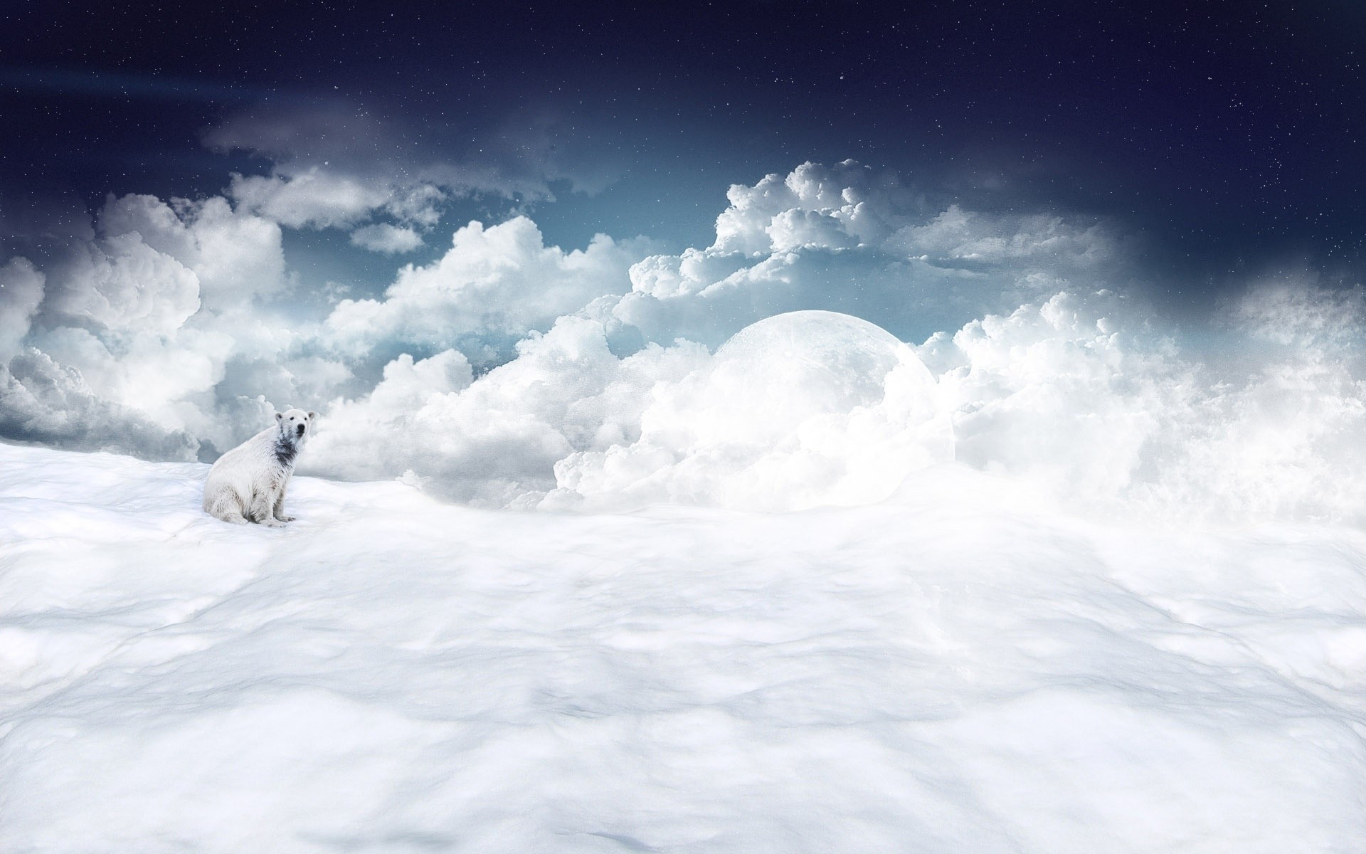 fantasy winter snow sky weather landscape nature cold light outdoors cloud ice storm fair weather daylight space bear polar