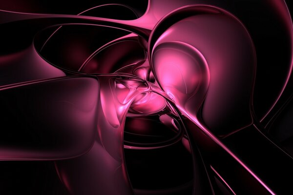 Beautiful abstraction in pink tones