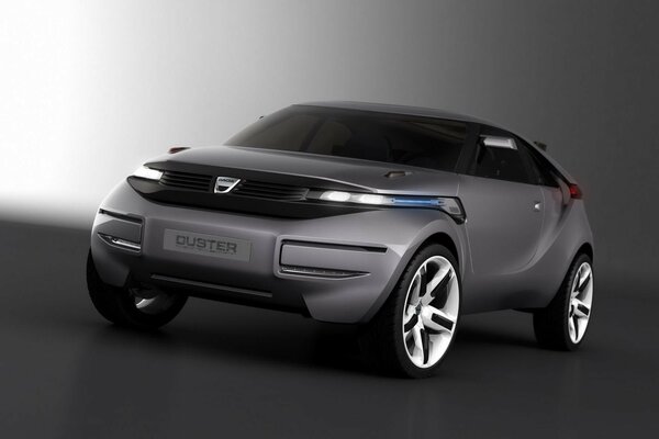 Concept sedan grey metallic