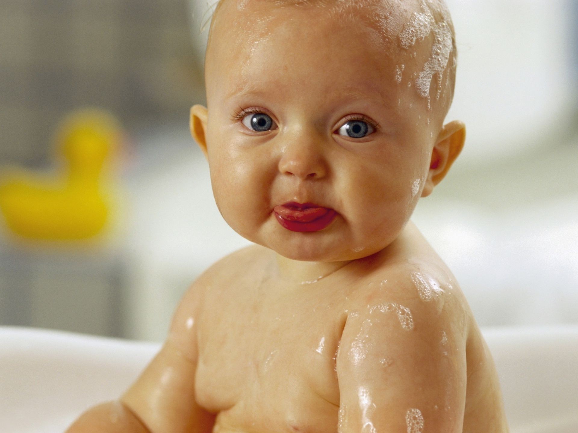 babies child baby boy little indoors innocence bathroom bathtub cute toddler bath soap nude fun