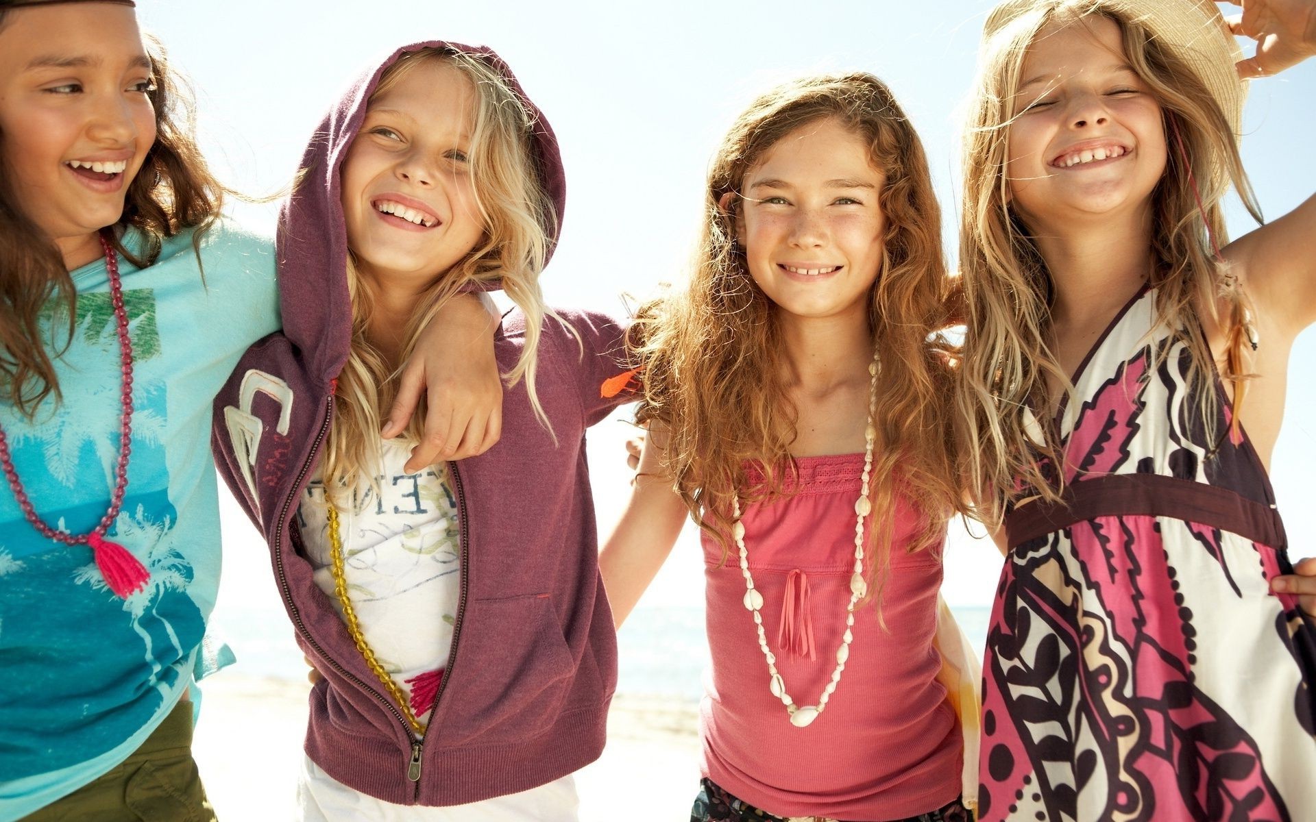 laughing children friendship fun child woman togetherness laughing joy adolescent happiness enjoyment girl summer
