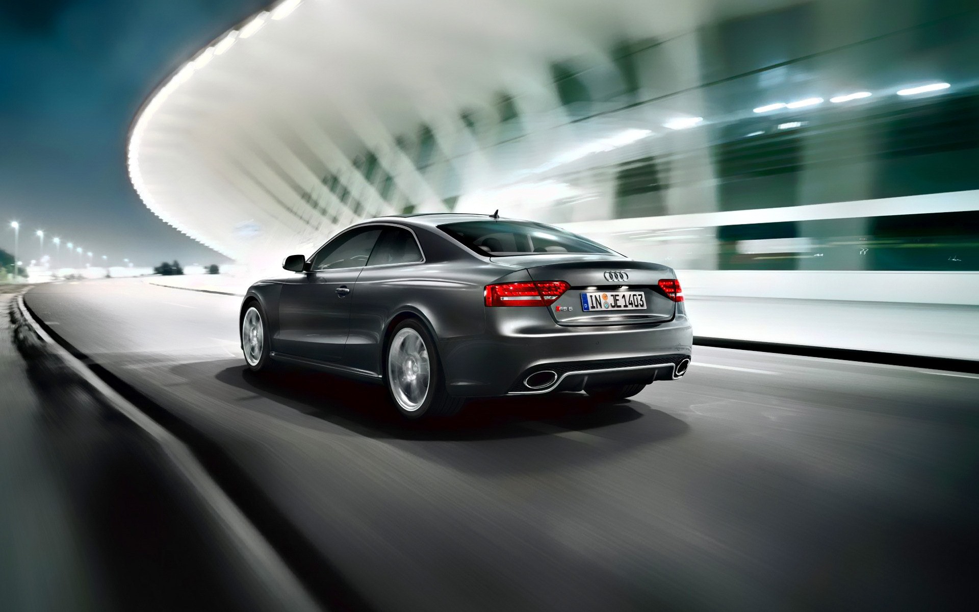 audi blur car fast transportation system hurry asphalt road action street vehicle pavement tube travel audi rs5
