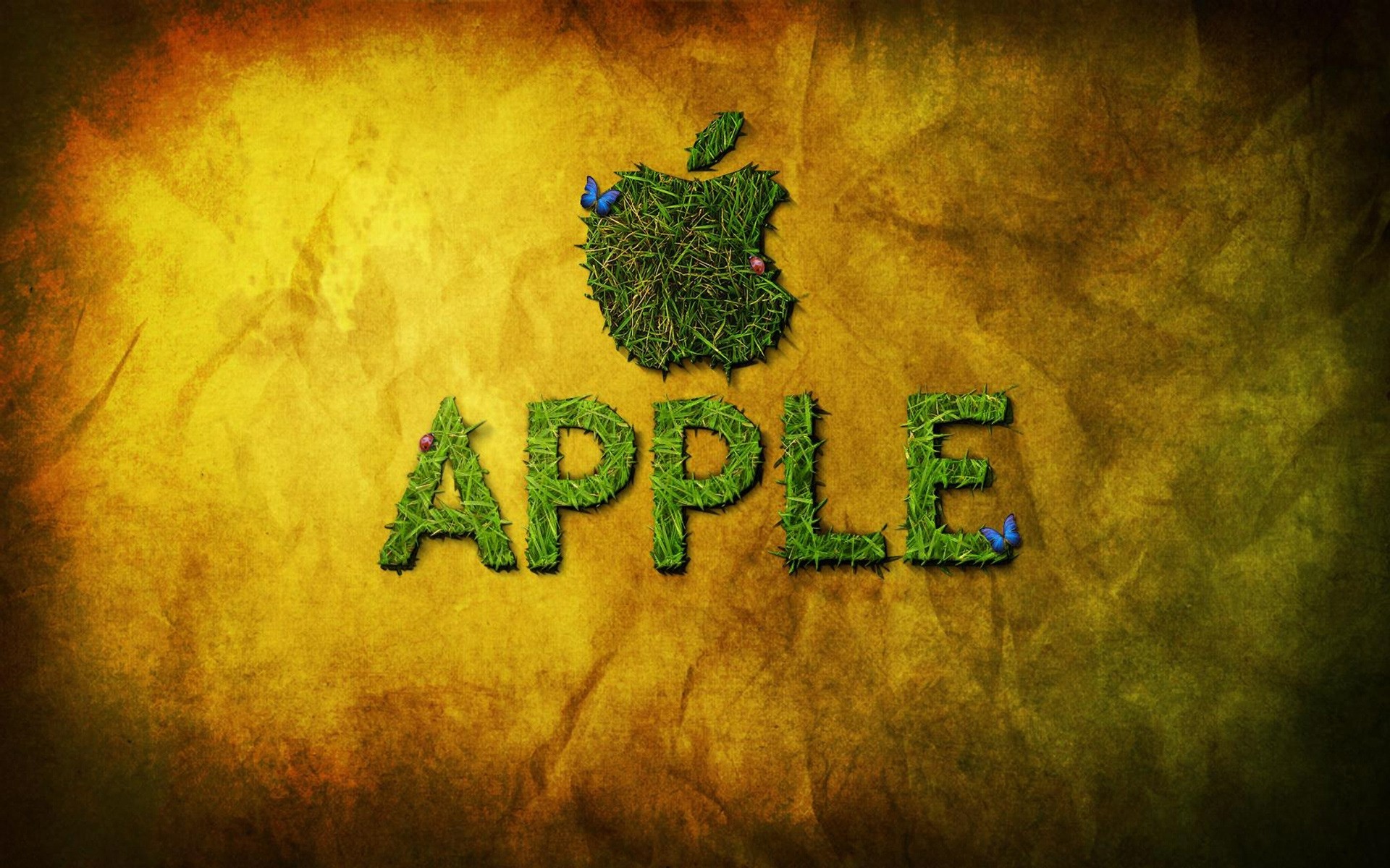 apple wear paper texture retro vintage art illustration desktop parchment antique dirty old page apple logo logo apple