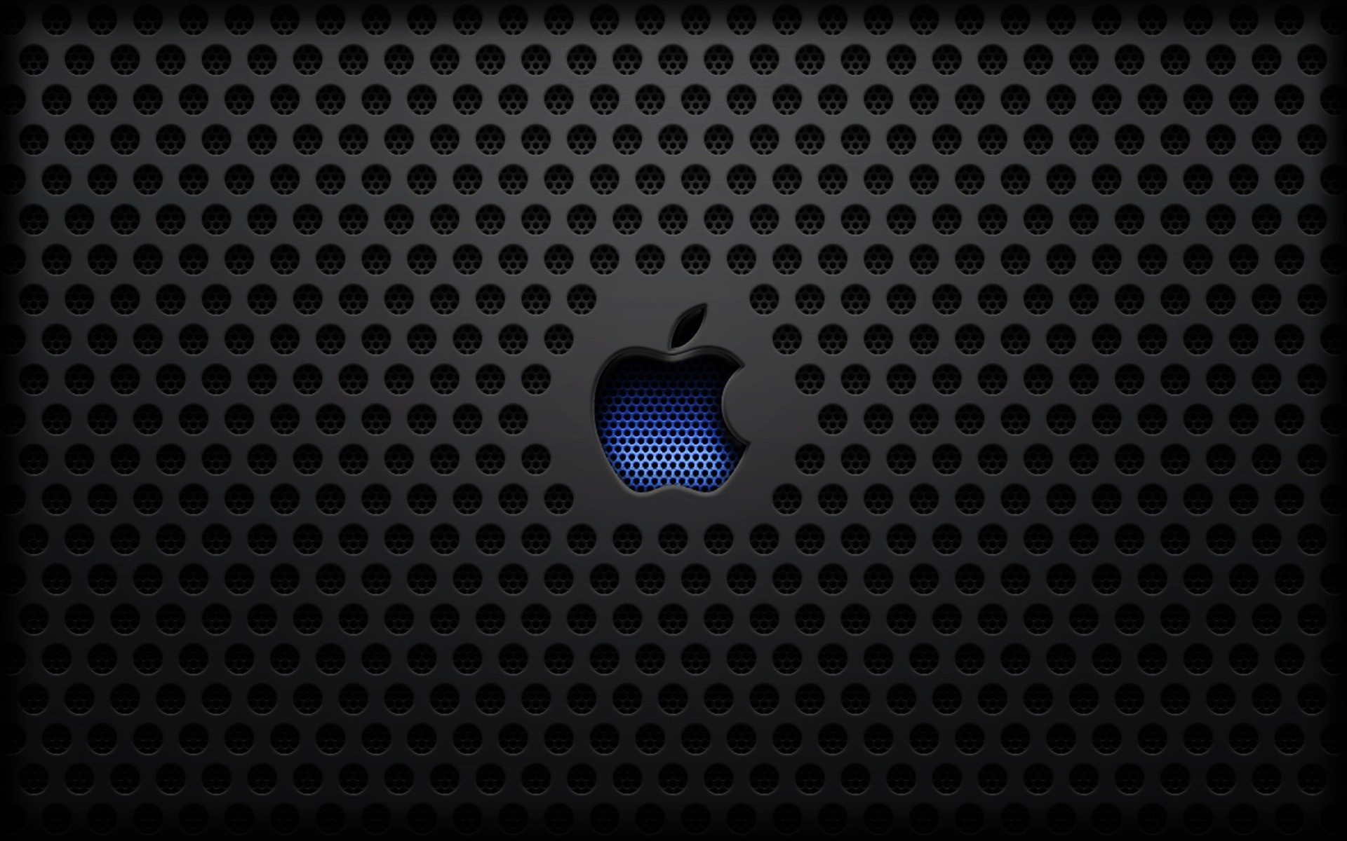 apple steel iron metallic desktop design chrome hole aluminum texture pattern stainless steel alloy grid net graphic modern wallpaper apple logo logo apple