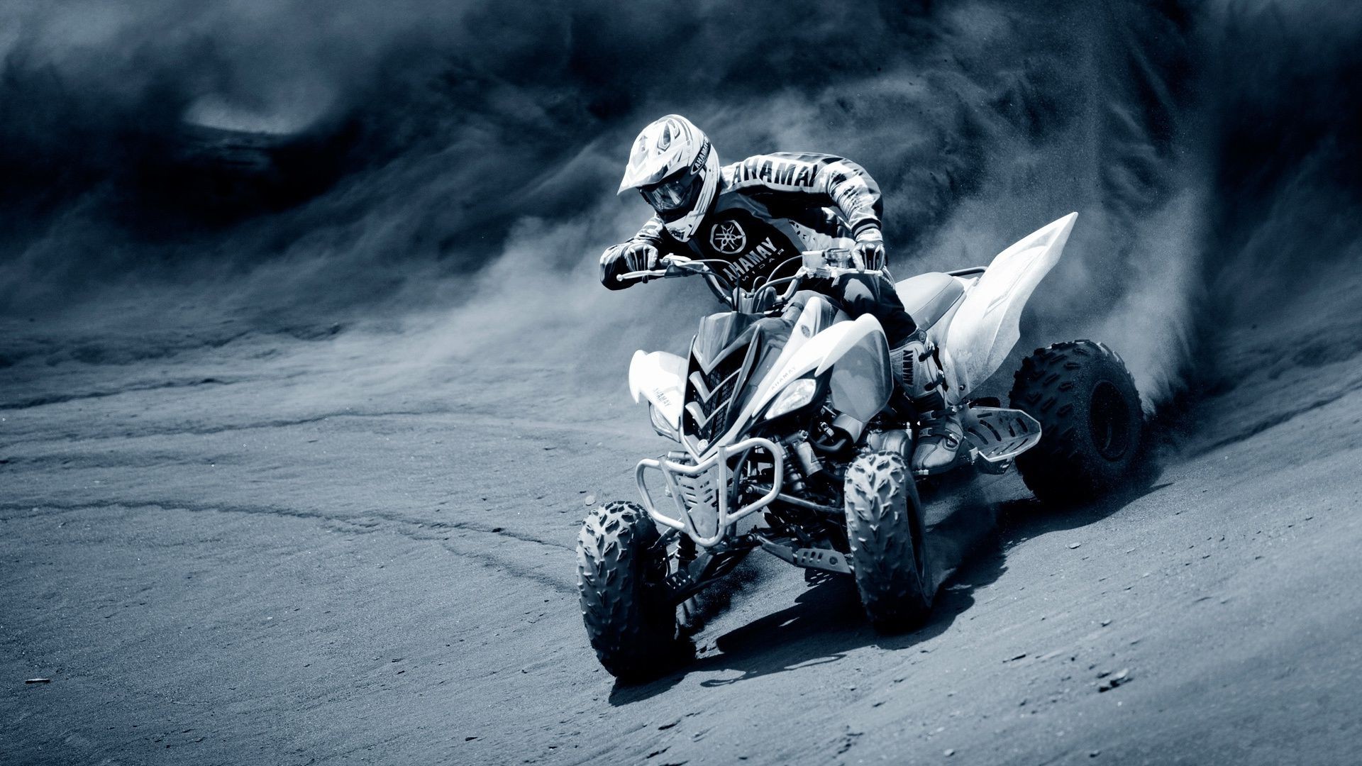 atvs bike race hurry vehicle motorbike competition action drive track monochrome