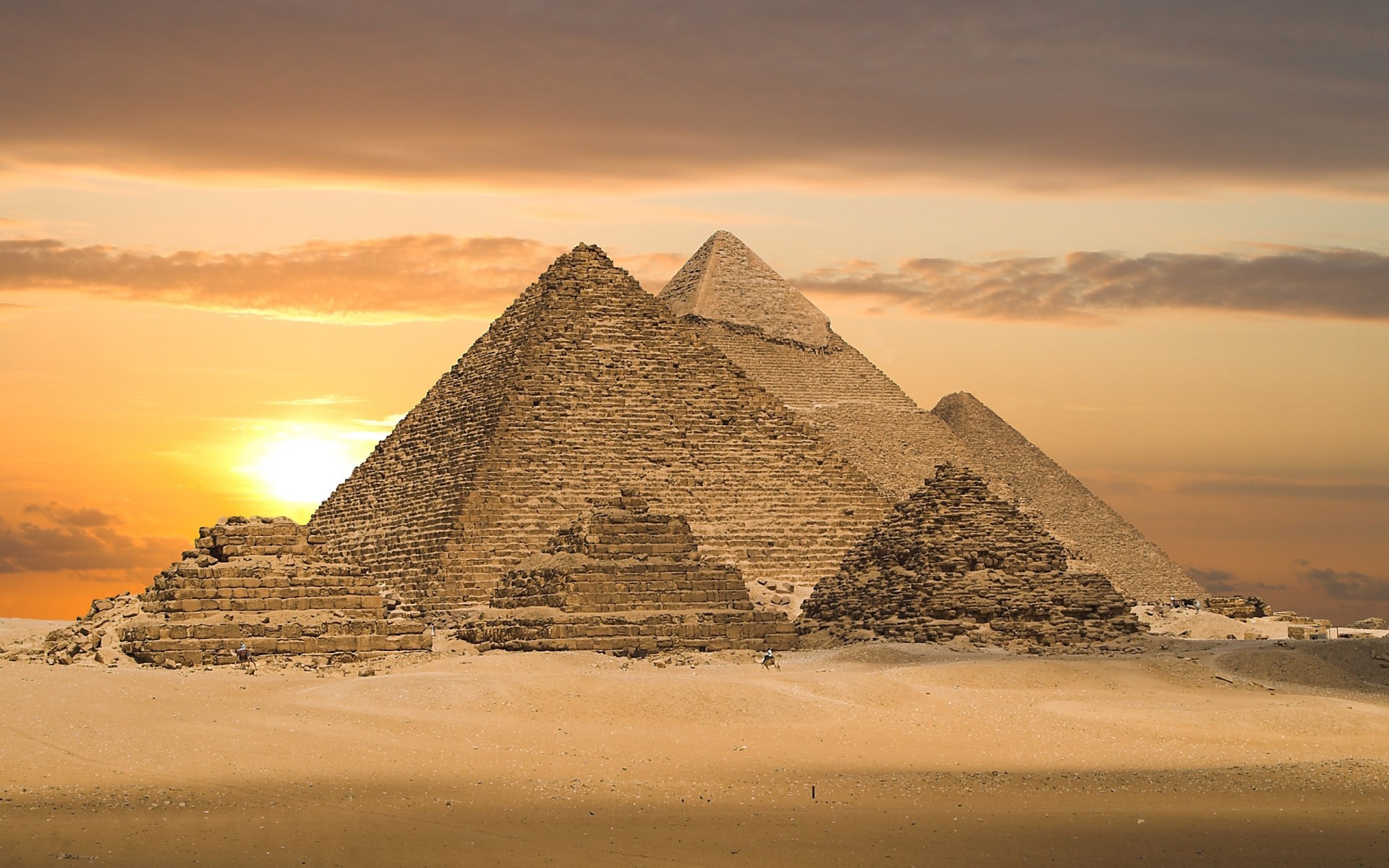 other city pyramid desert sunset travel archaeology sand dawn grave sun pharaoh outdoors camel sky world landscape rocks stones monument history