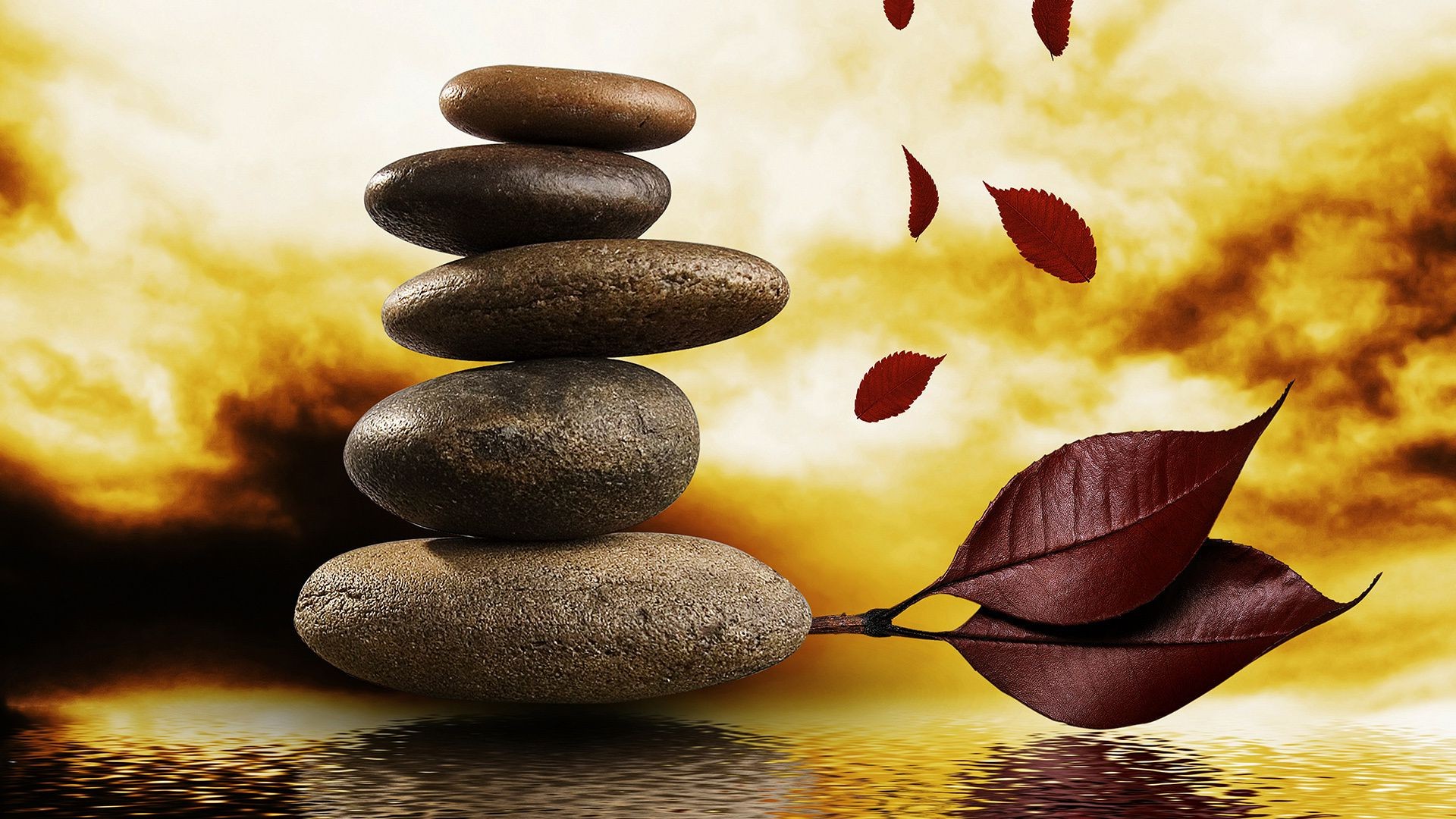 contrasts zen meditation balance harmony stability therapy nature desktop massage relaxation
