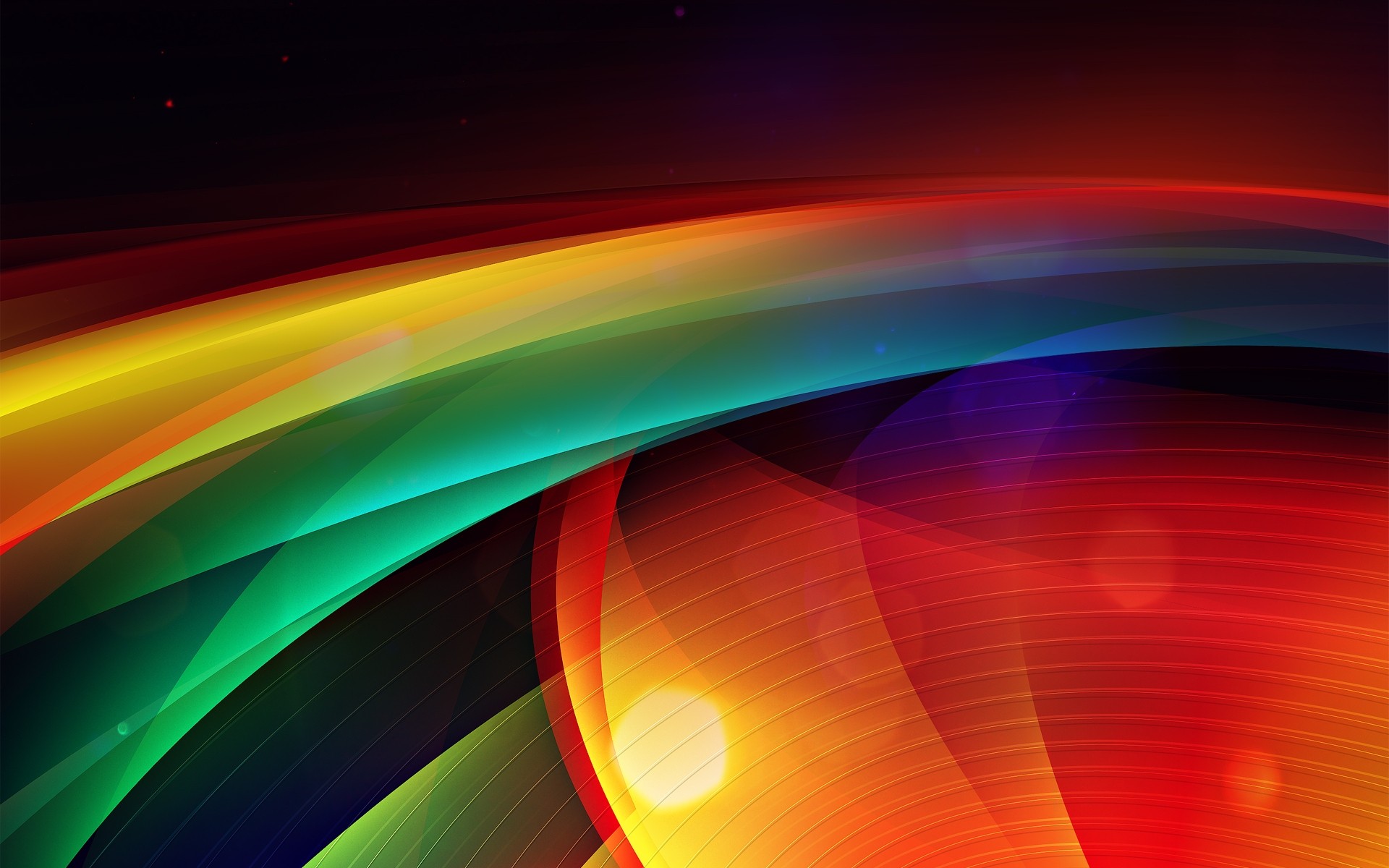 abstract bright wallpaper blur dynamic light shining vortex motion design blue red green background