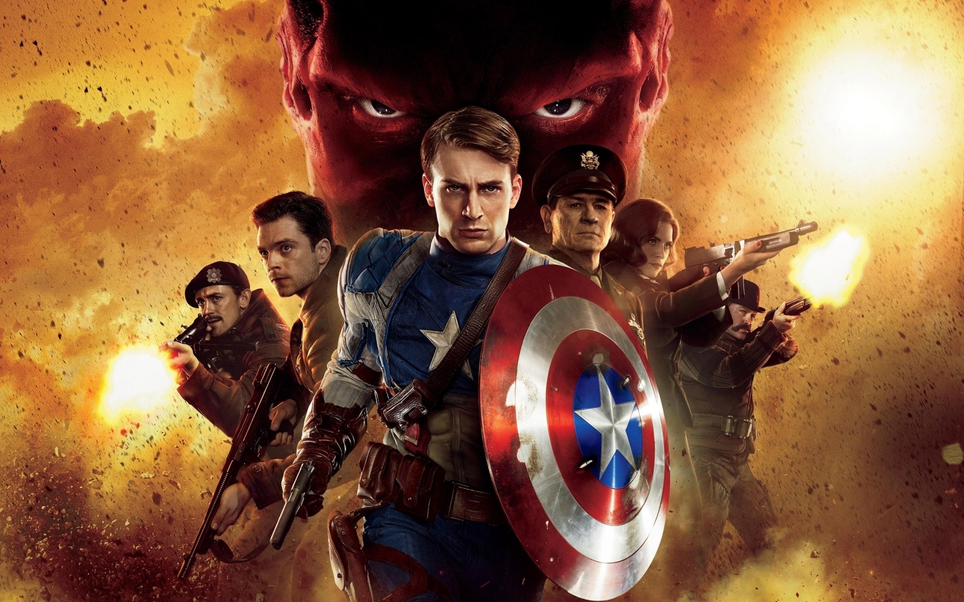 movies flame battle man war captain america