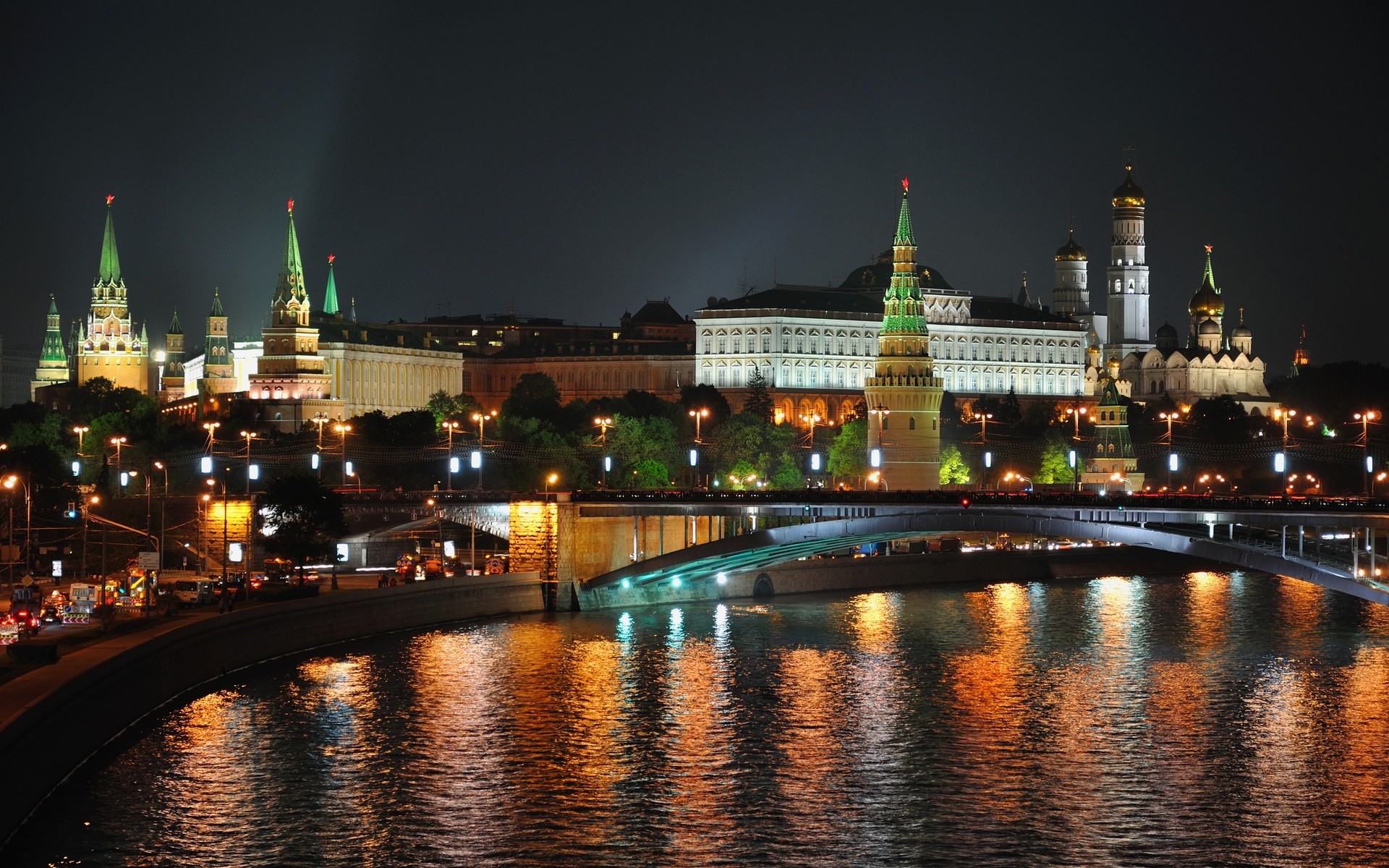 russia river architecture city travel water dusk bridge illuminated evening building cityscape sky reflection kremlin sunset skyline outdoors capital dark town urss