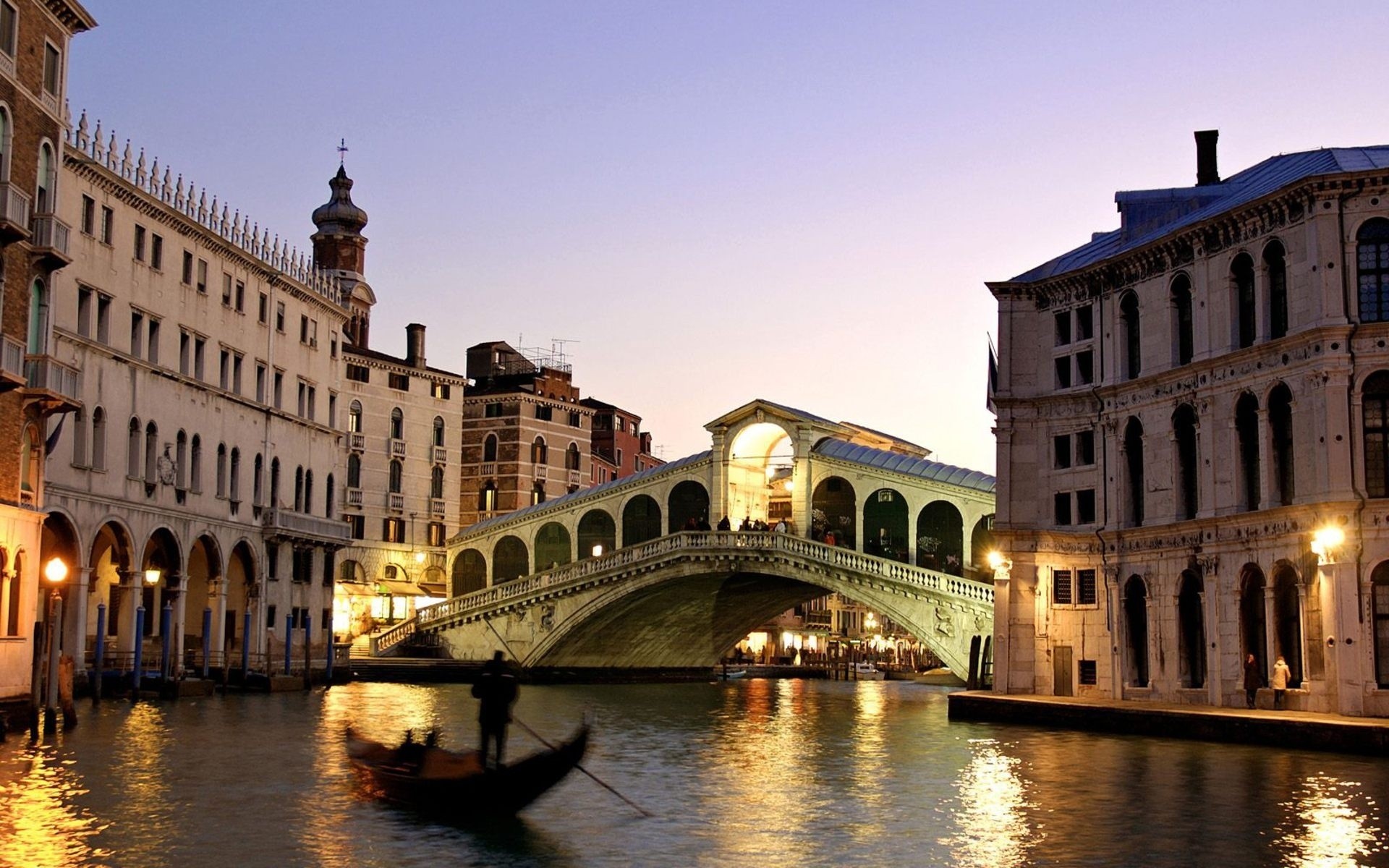 italy architecture travel venetian canal bridge gondola ancient building outdoors river city dusk old gothic sky water tourism