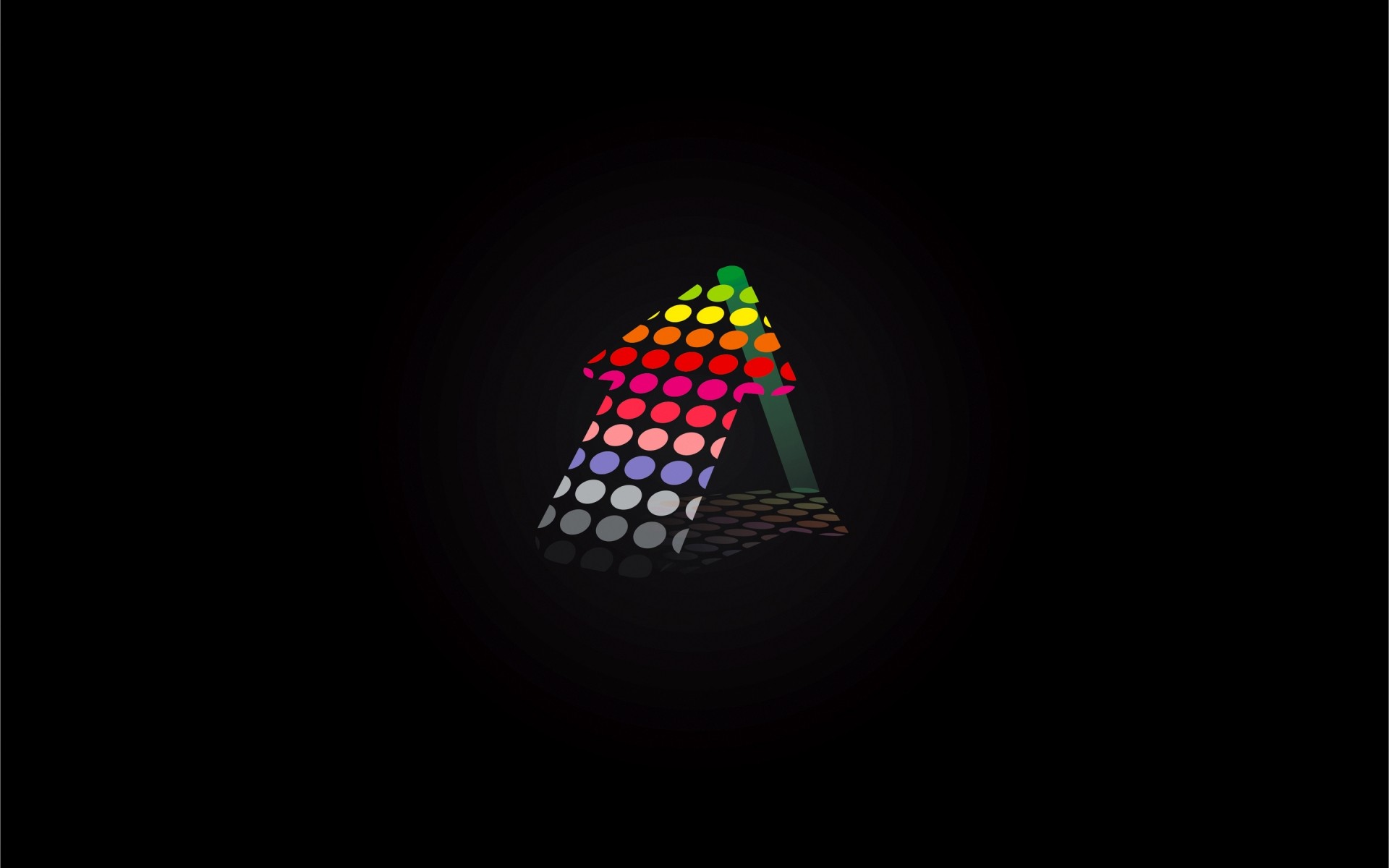 minimalism design illustration symbol desktop light art vector shape abstract background dark