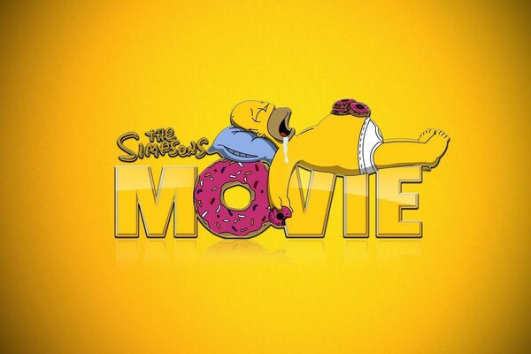 Simpsons. Art. Cartoon. Vector