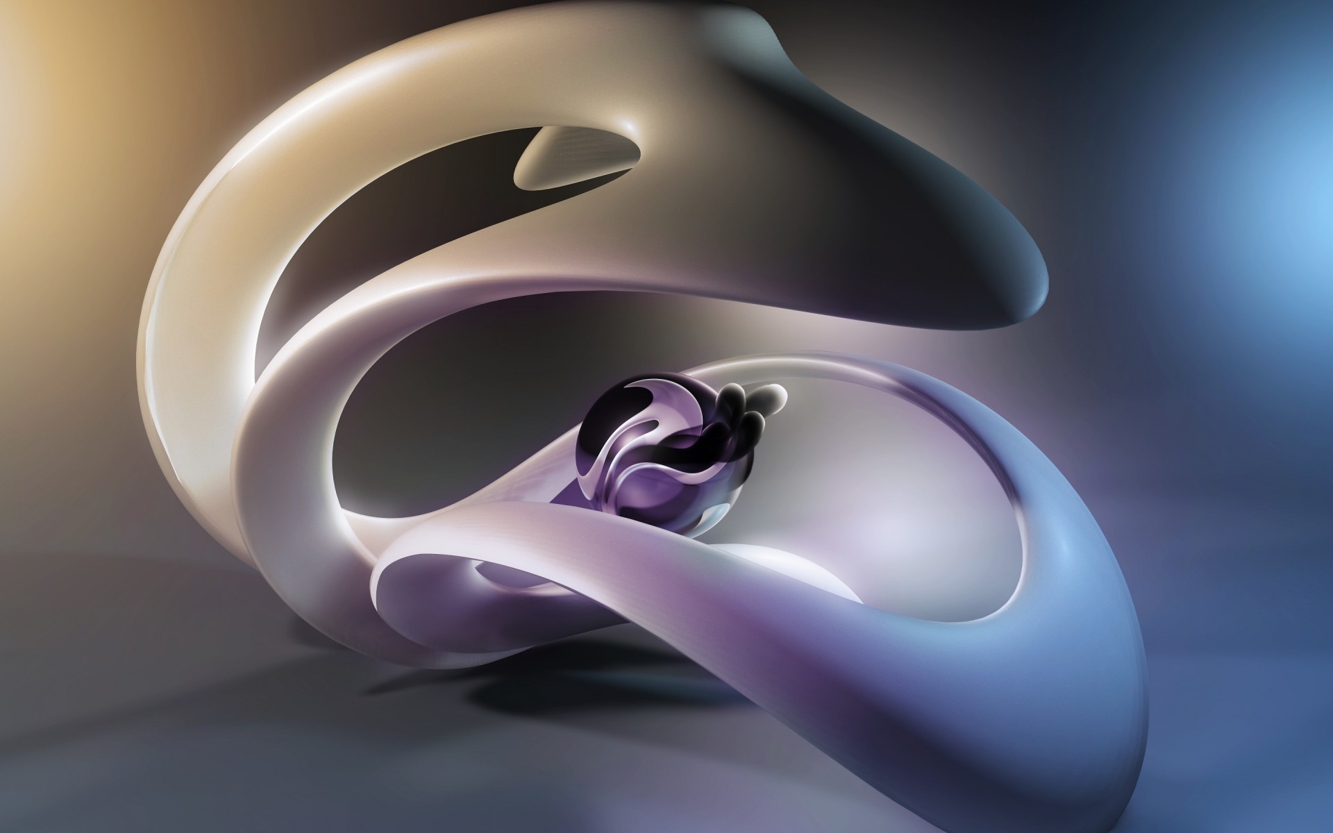 abstract illustration design fantasy curve art decoration color graphic ring desktop image modern background