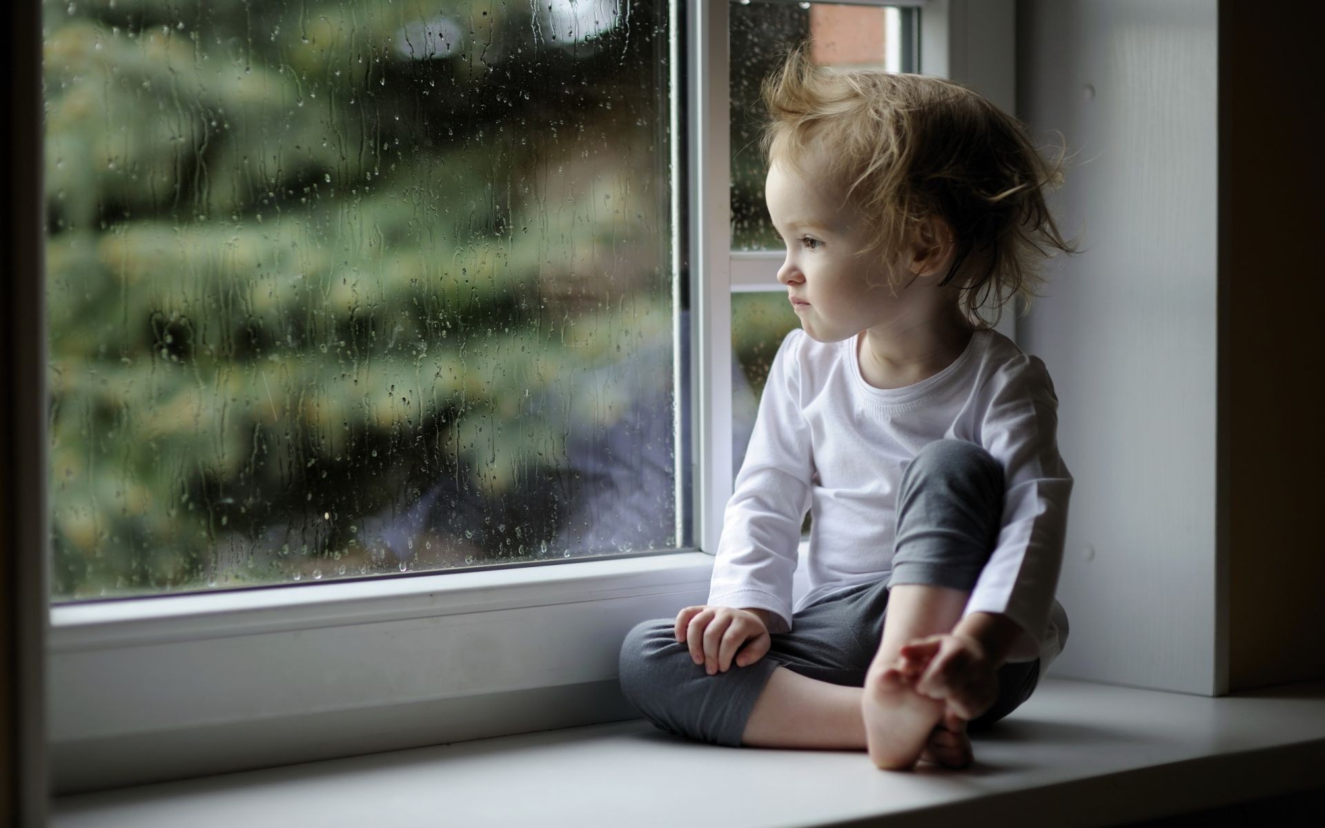 children window child indoors girl one portrait adult facial expression side view woman room