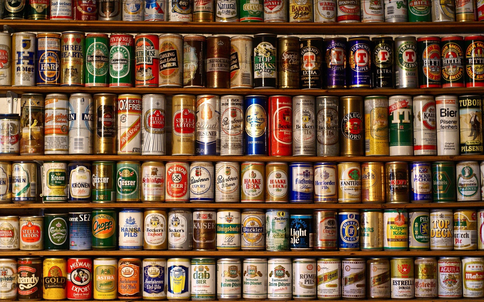 abstract desktop stock shelf container business can beers wall drunk world
