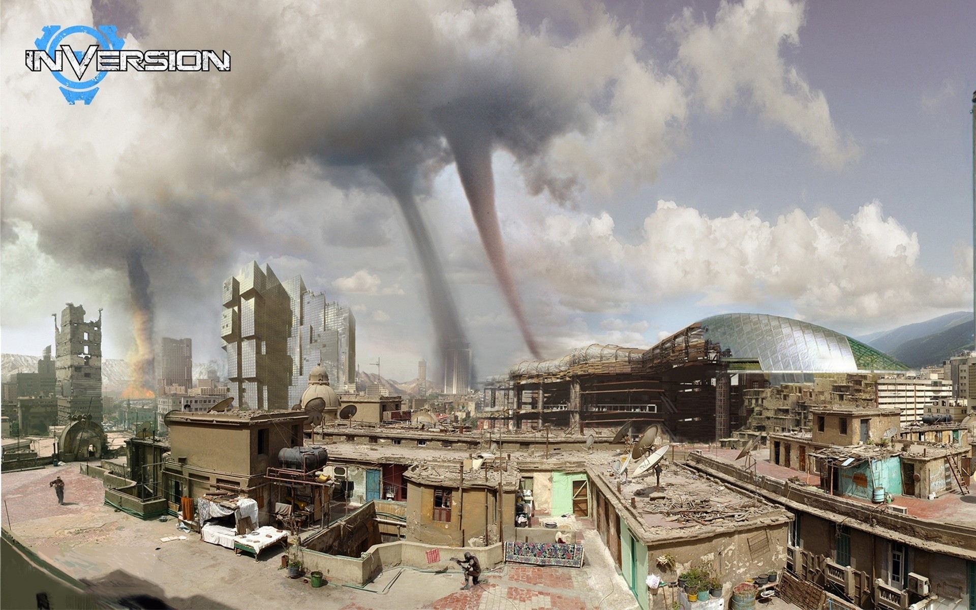 other games smoke pollution outdoors architecture air pollution city travel smog grinder steam horizontal sky industry future guns action blood