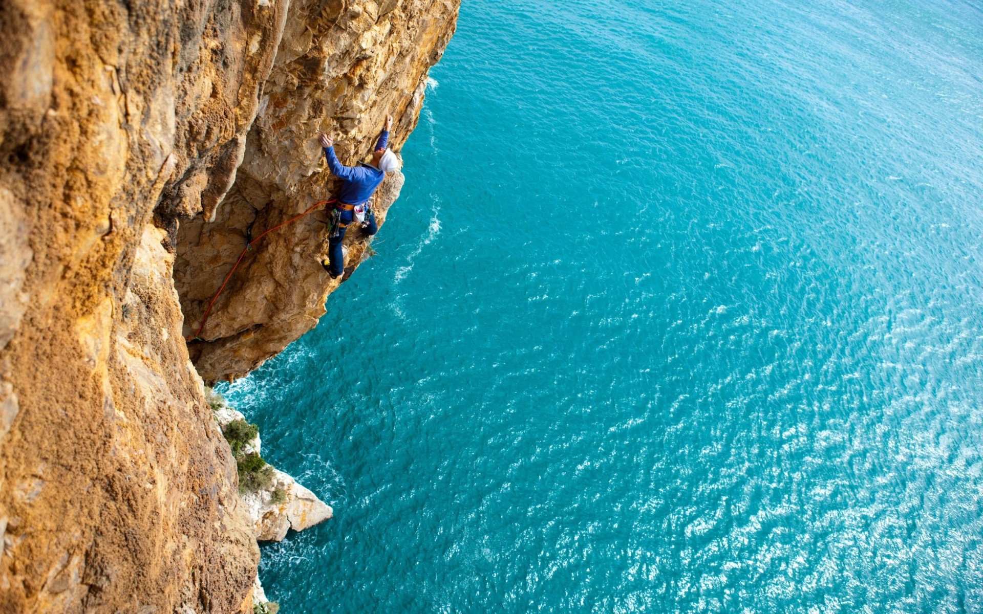 climbing water travel recreation sea summer ocean nature turquoise tropical vacation leisure seashore beach swimming outdoors island landscape climber background