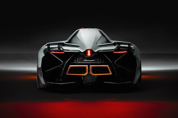 Lamborghini egoista rear