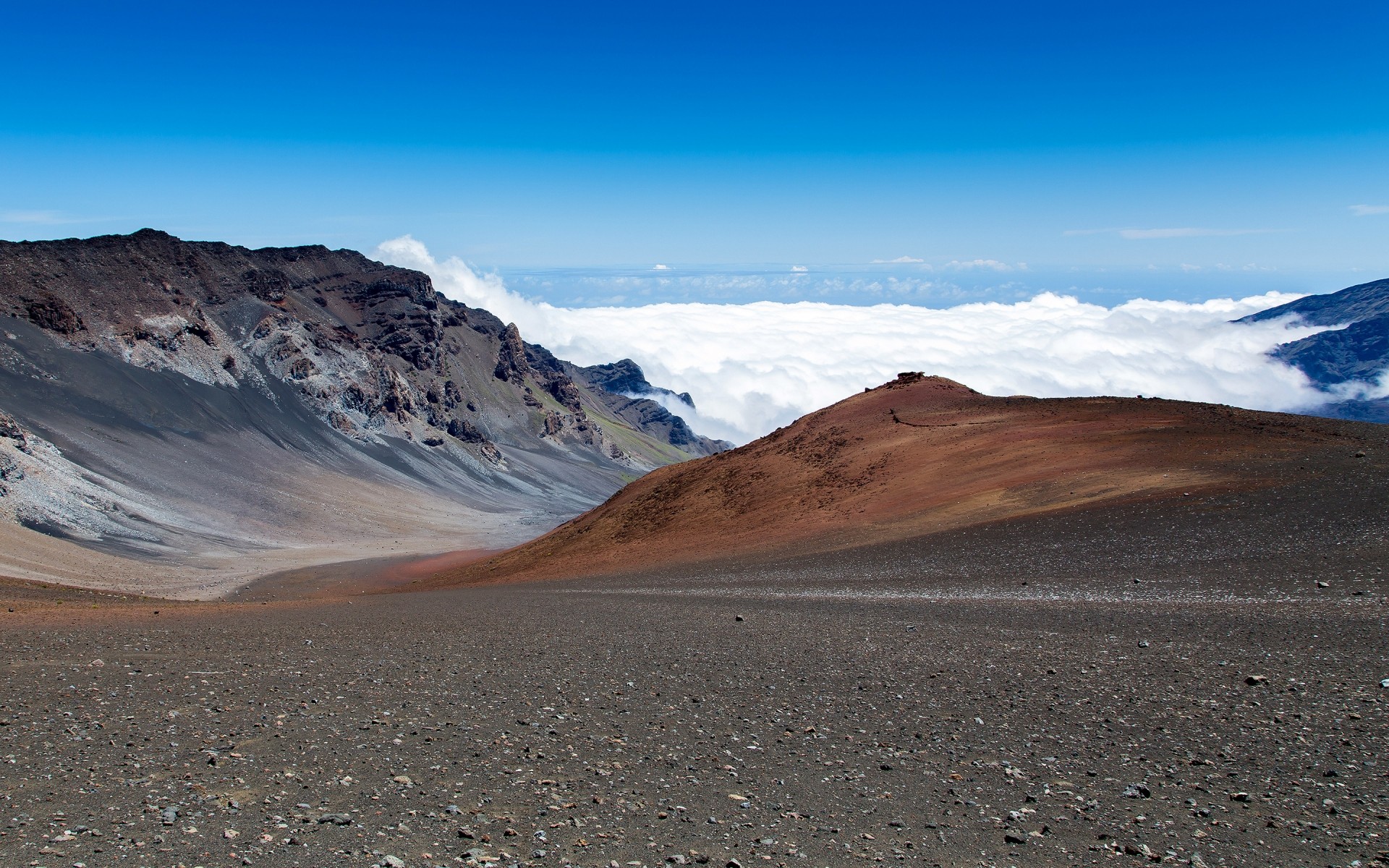 landscapes mountain desert landscape travel volcano sky nature road barren snow valley outdoors crater scenic hill clouds