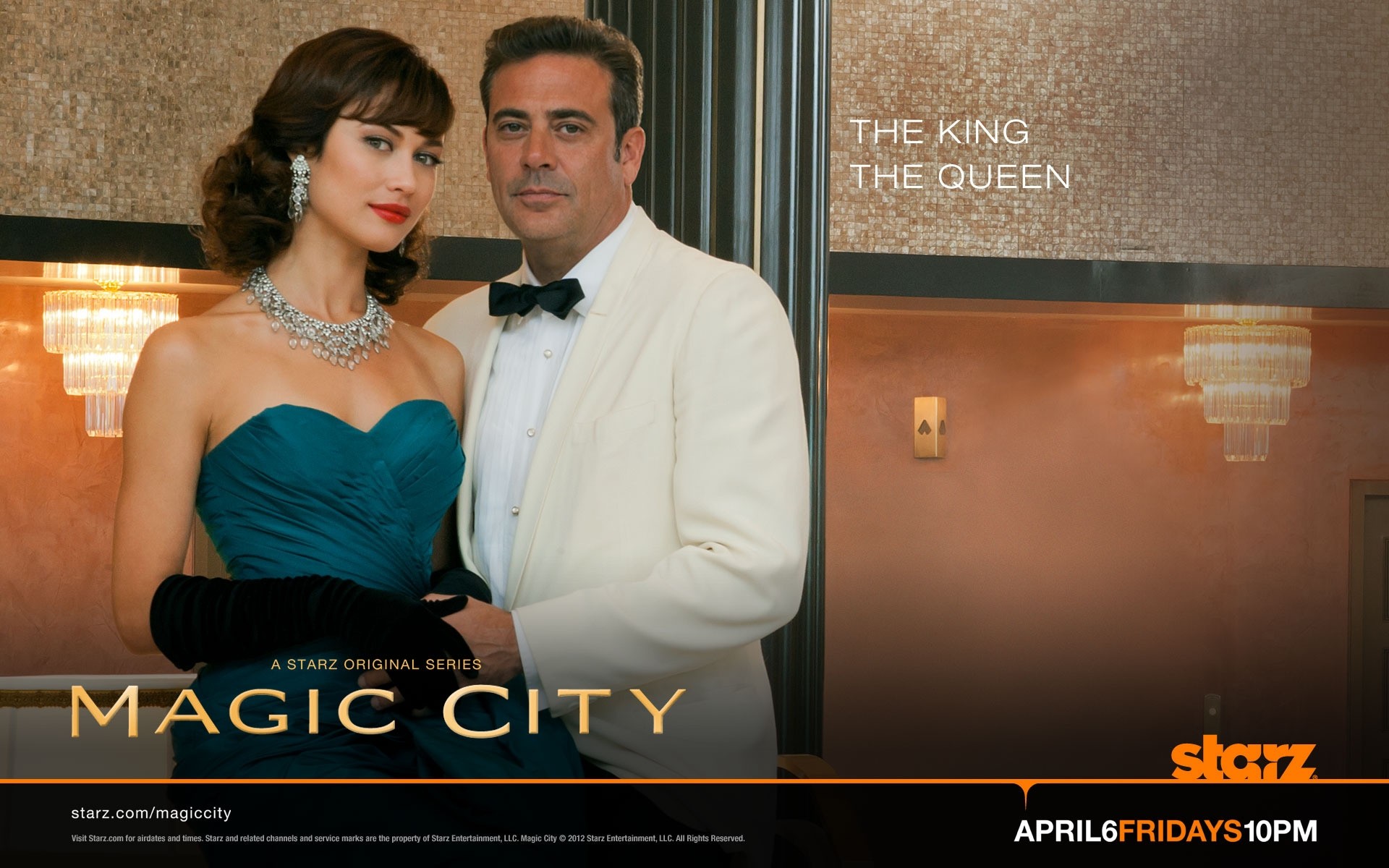 tv series indoors woman business man adult magic city