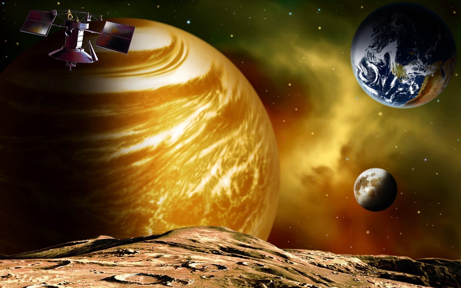 space planet astronomy moon sphere ball-shaped desktop science planets landscape
