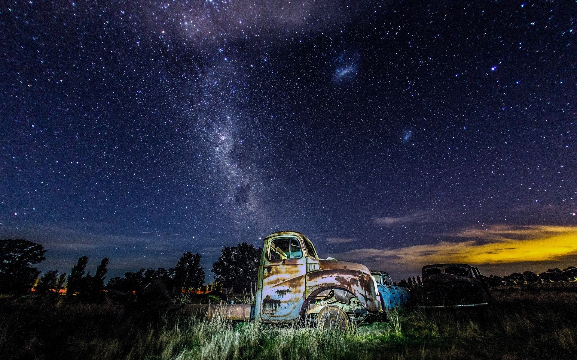 landscapes moon astronomy galaxy sky exploration space planet landscape dark light science night