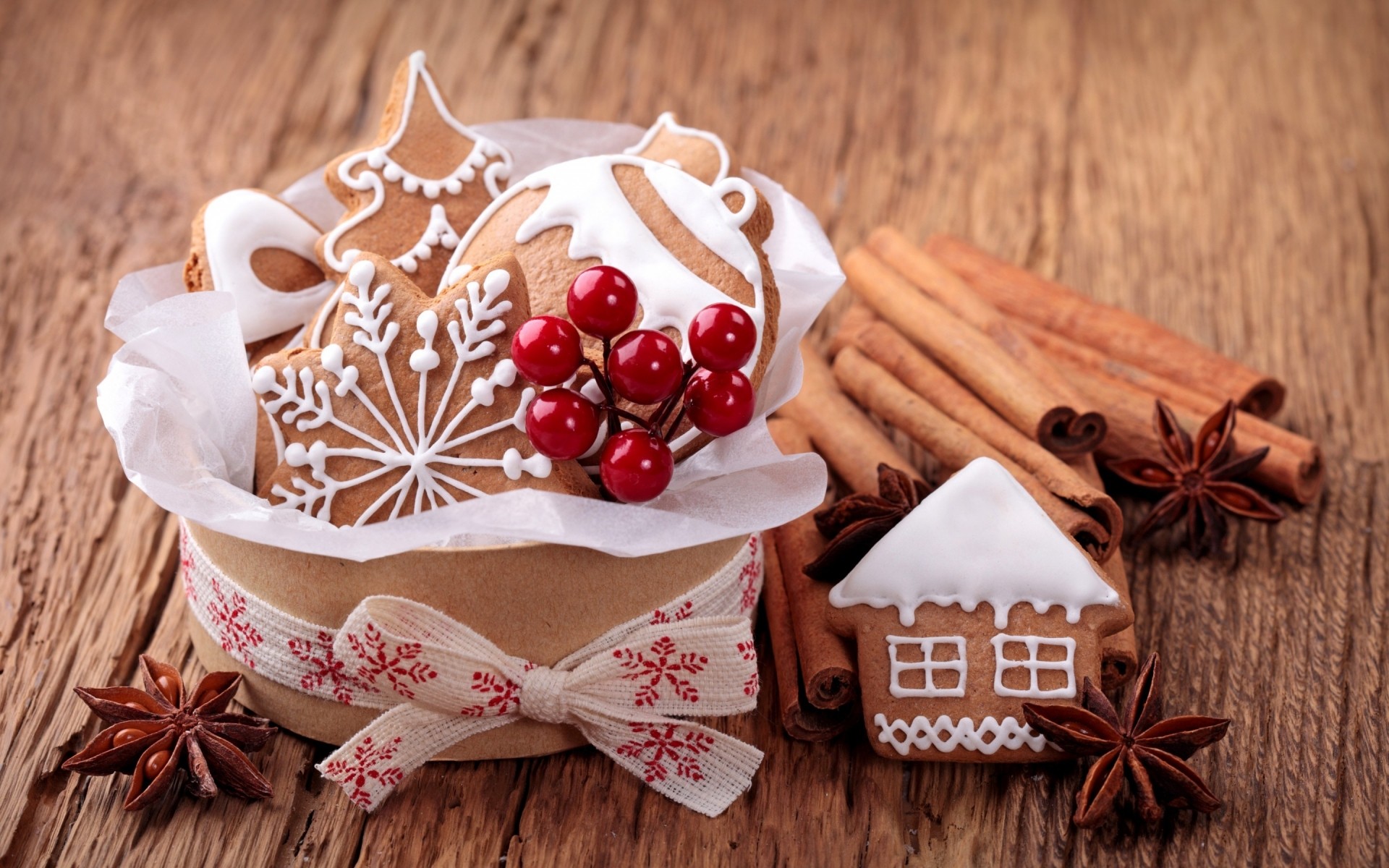 christmas cinnamon wooden wood anise food spice rustic traditional cookie gingerbread sweet star anise homemade aromatic table baking desktop advent sweets dessert christmas ornaments