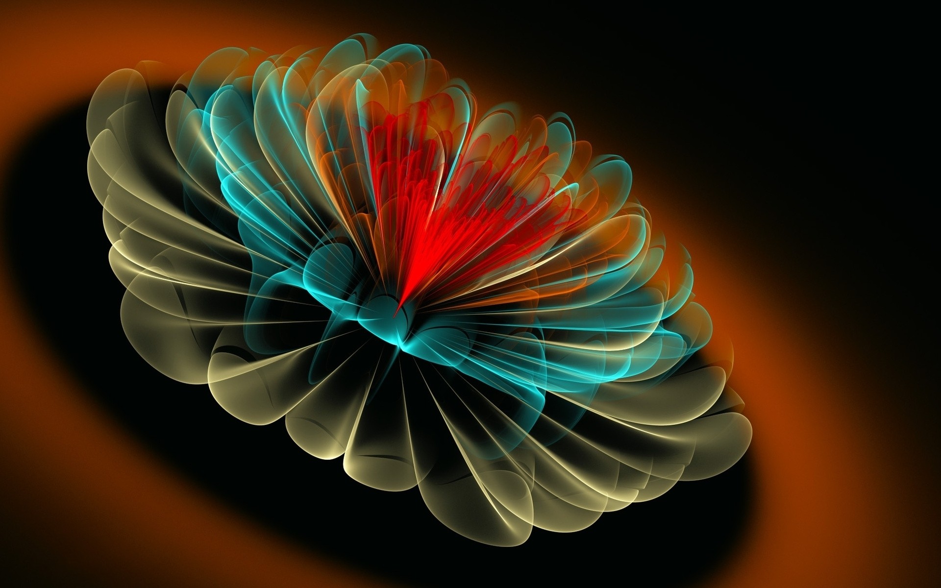 neon abstract color art design desktop graphic illustration blur bright light decoration shape