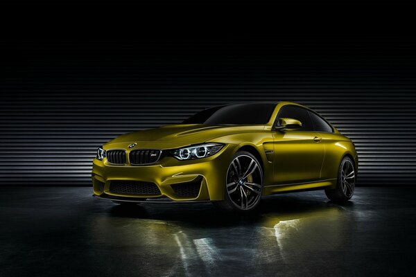 Beautiful rims of the car and a pleasant color