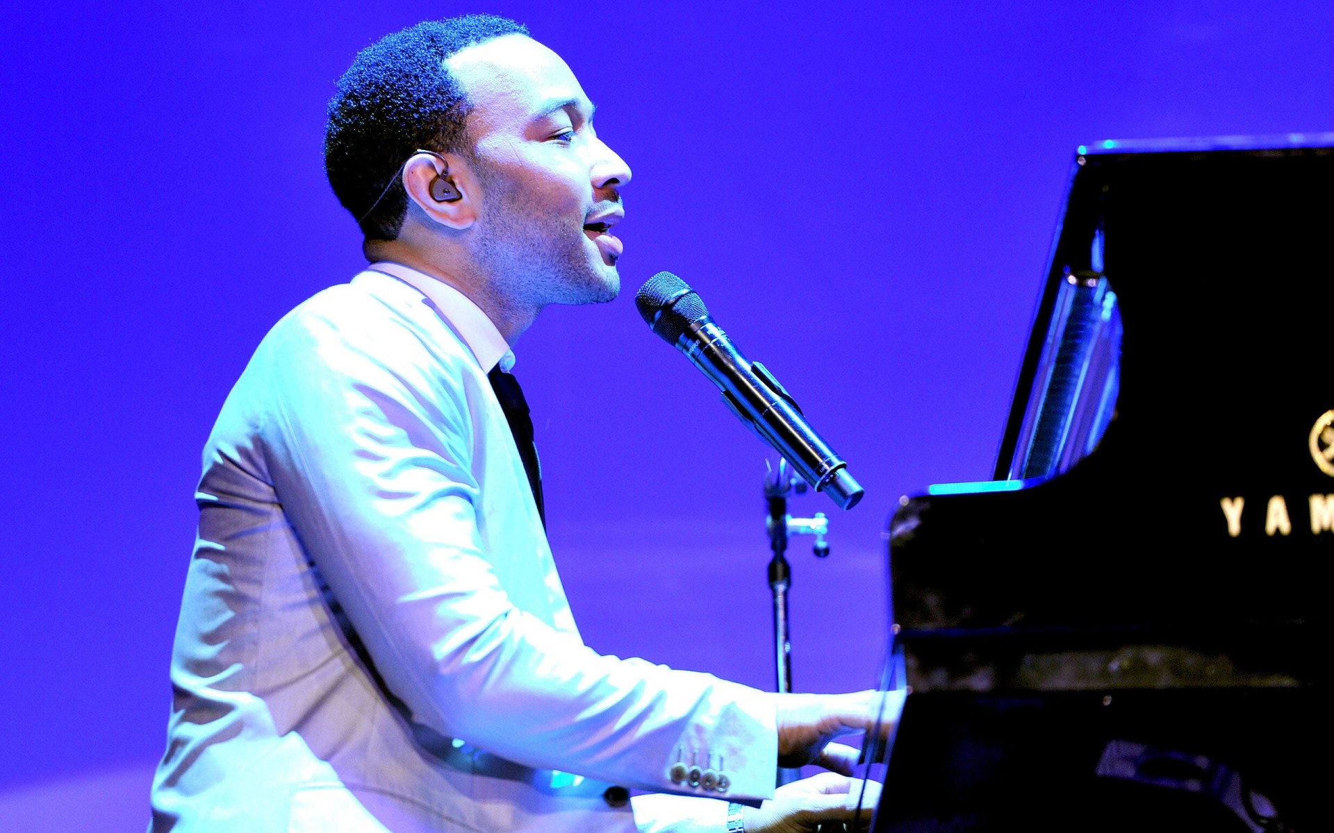 musicians performance concert music musician singer festival band stage john legend