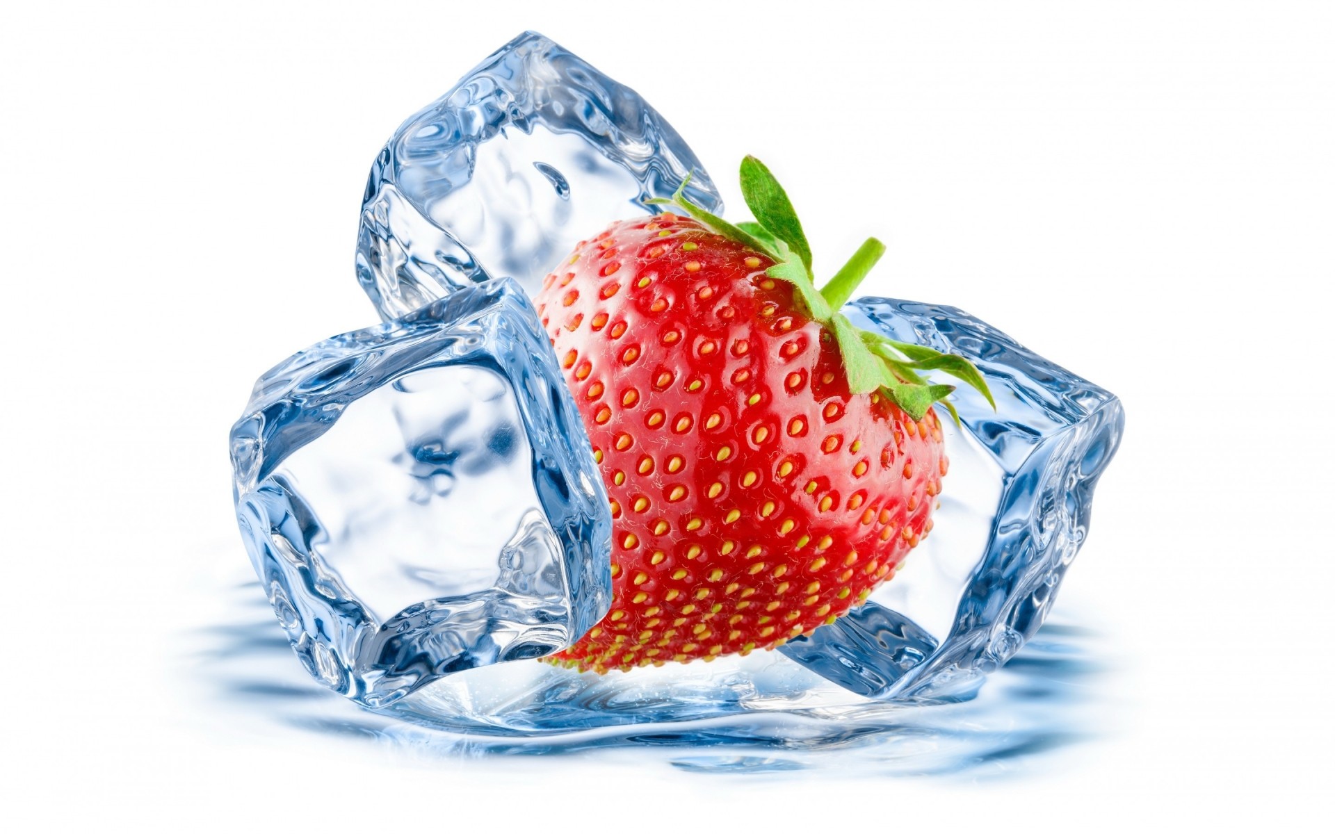 abstract food isolated desktop strawberry sweet refreshment healthy delicious fruit ice fruits