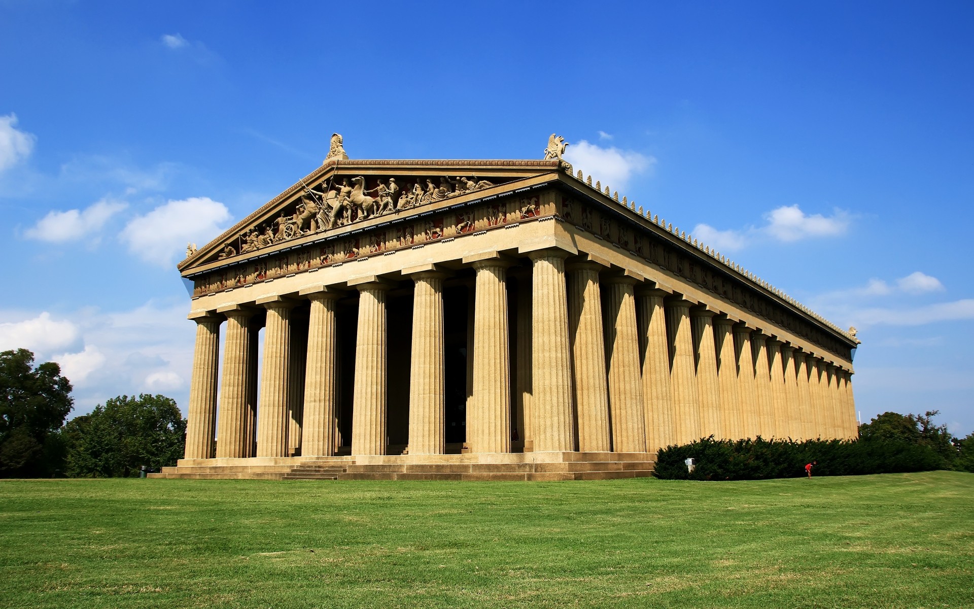 united states architecture travel sky column building outdoors monument museum parthenon