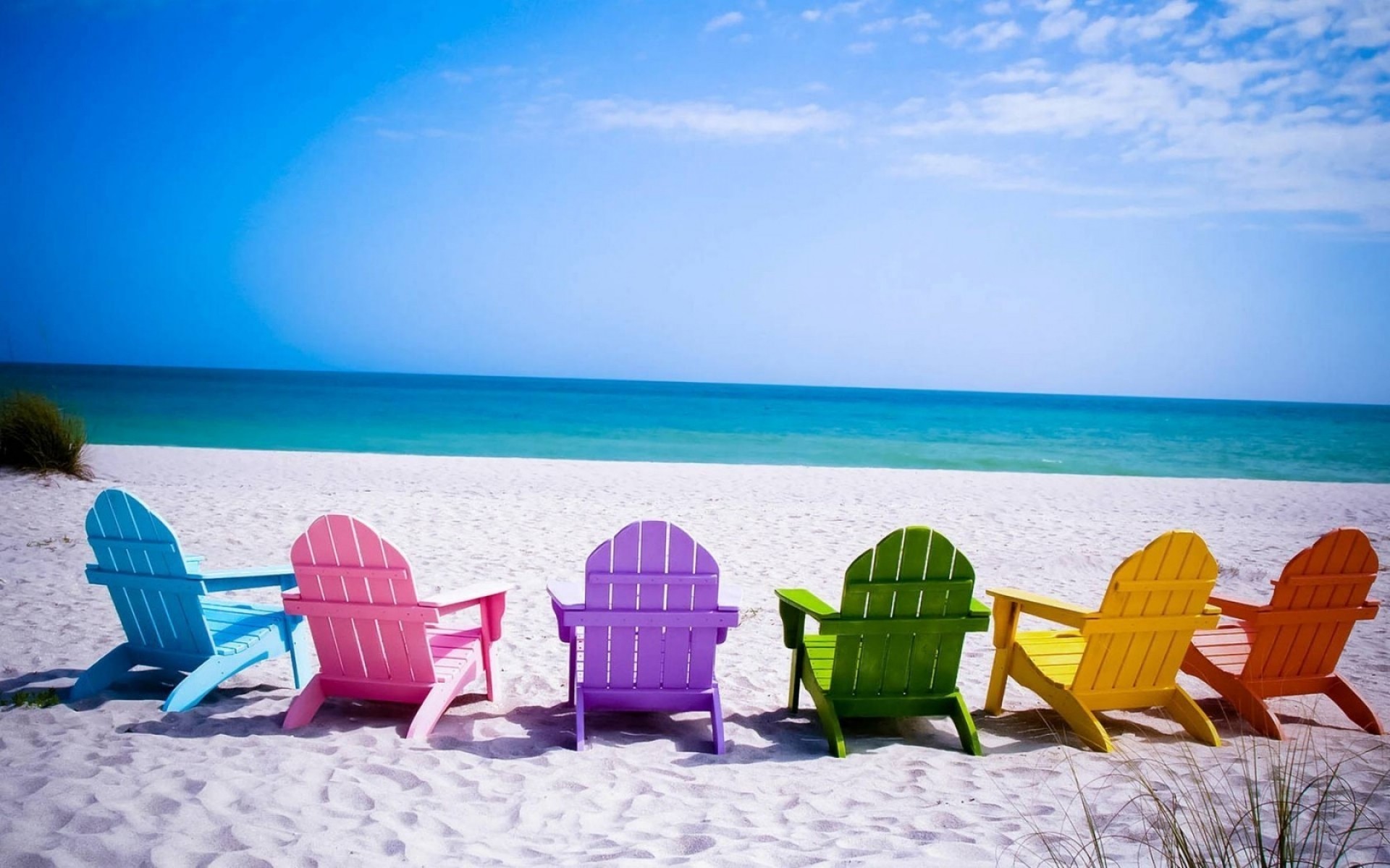 summer chair beach tropical relaxation vacation ocean travel sand seashore sun water idyllic leisure sea sofa resort fair weather island horizon beach chairs sky