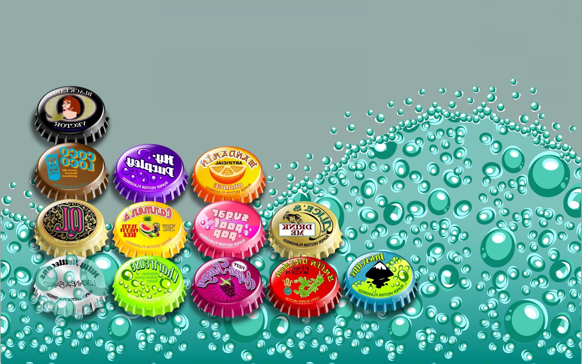 bright colors illustration desktop design round vector decoration image symbol celebration