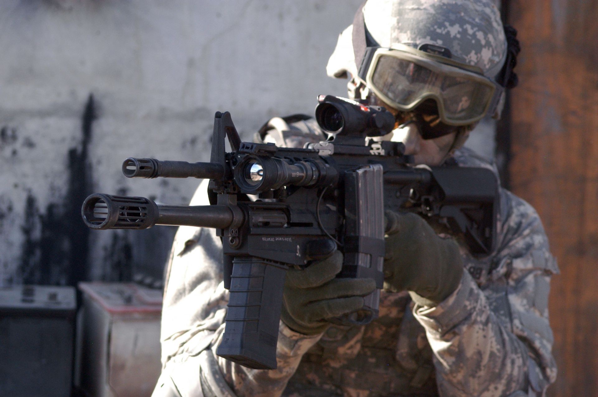 swat military battle weapon war soldier army gun police security force offense rifle machine gun one