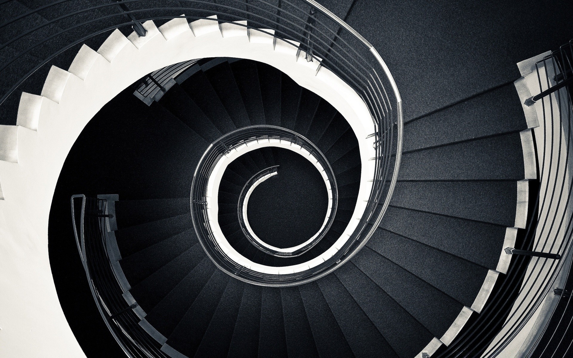 house and comfort step technology abstract design spiral light round architecture desktop