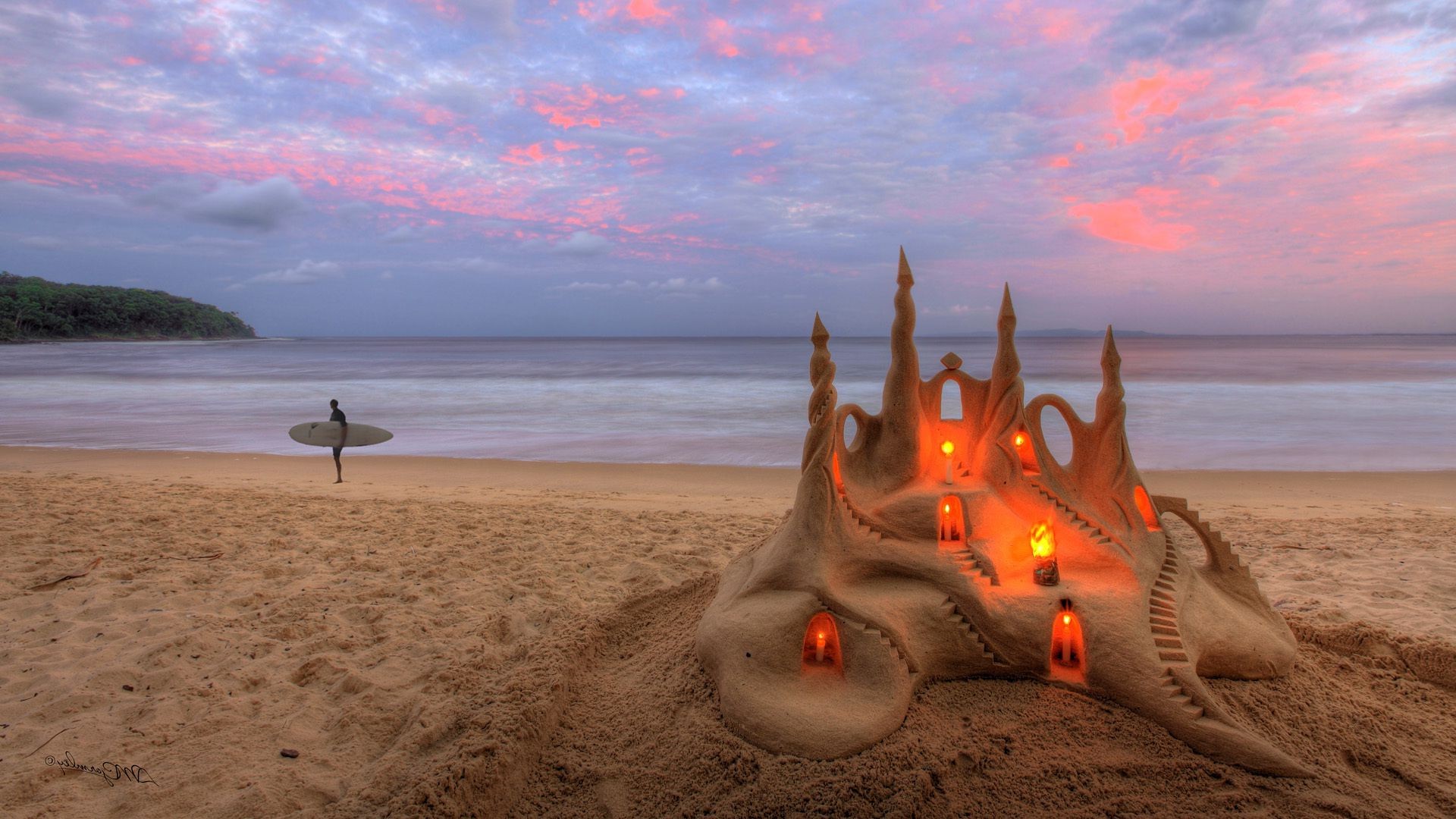 the sunset and sunrise sand beach seashore sea water ocean sunset travel sky landscape sun outdoors vacation summer dawn