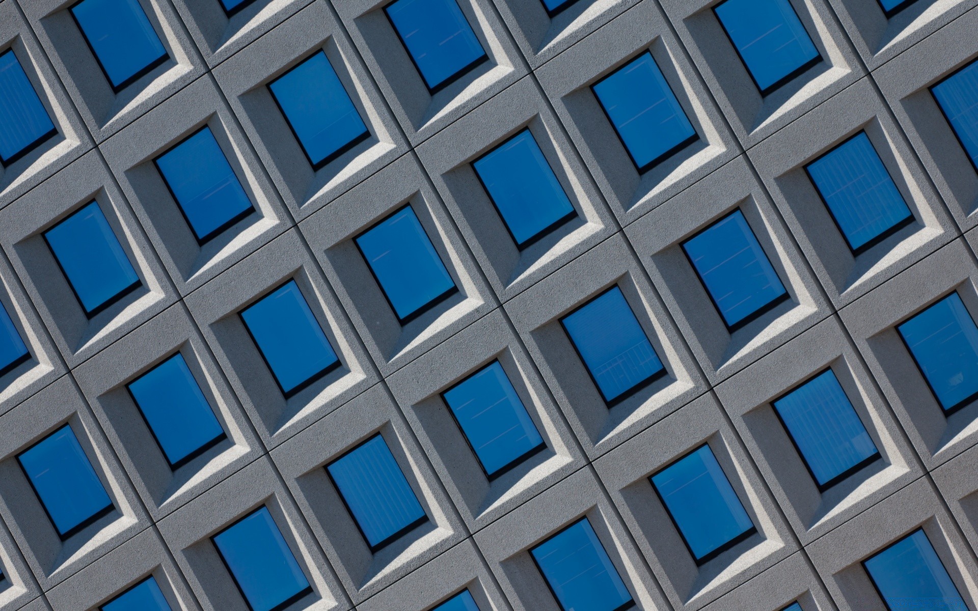 house and comfort geometric square futuristic pattern modern design glass