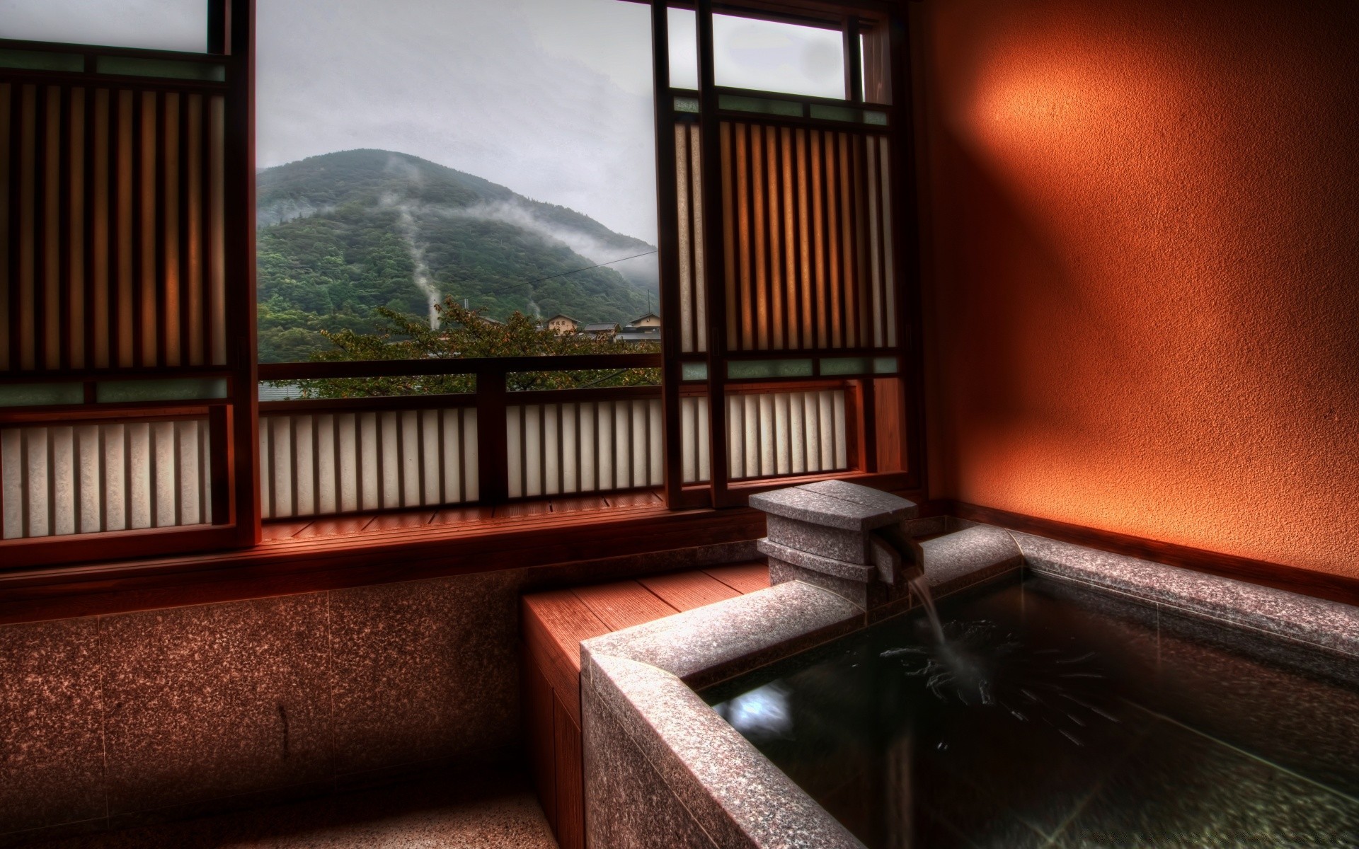 house and comfort window room wood house indoors furniture architecture light lamp seat home inside family