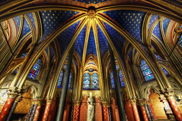 The interior of the church as art
