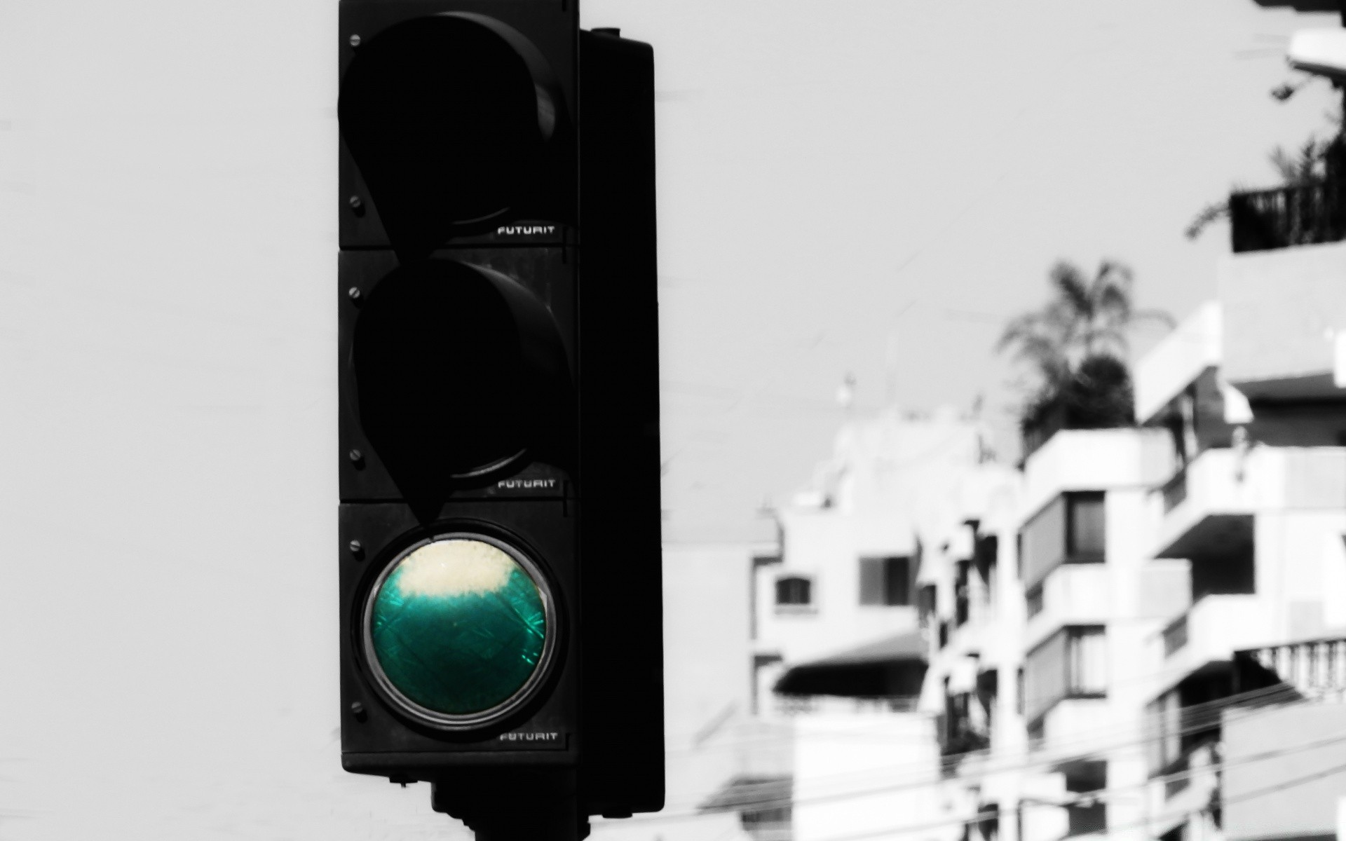 black and white street stoplight intersection semaphore traffic road city stop light lamp urban sign safety travel crossing warning illuminated transportation system