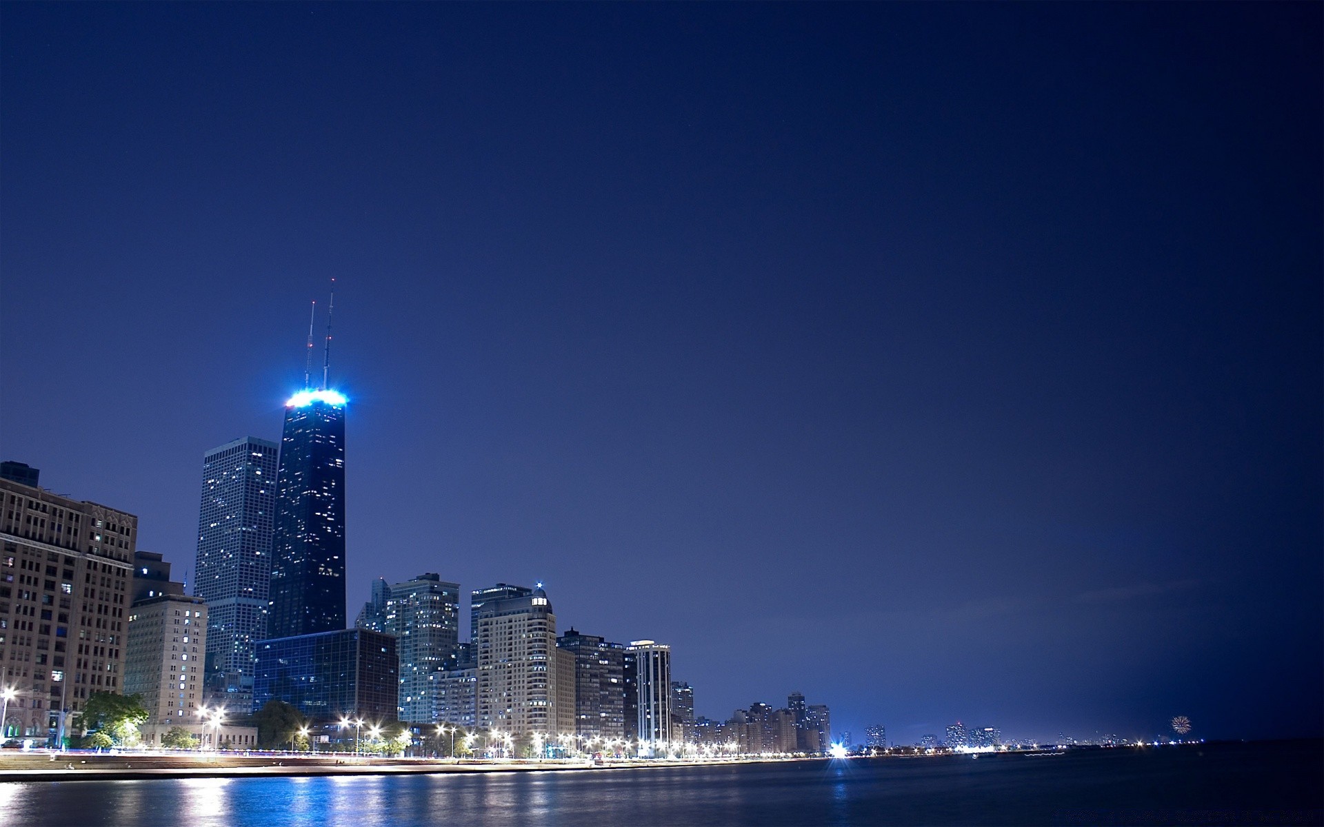other city city architecture downtown cityscape skyline skyscraper sky dusk travel building water evening urban sunset moon business office river modern
