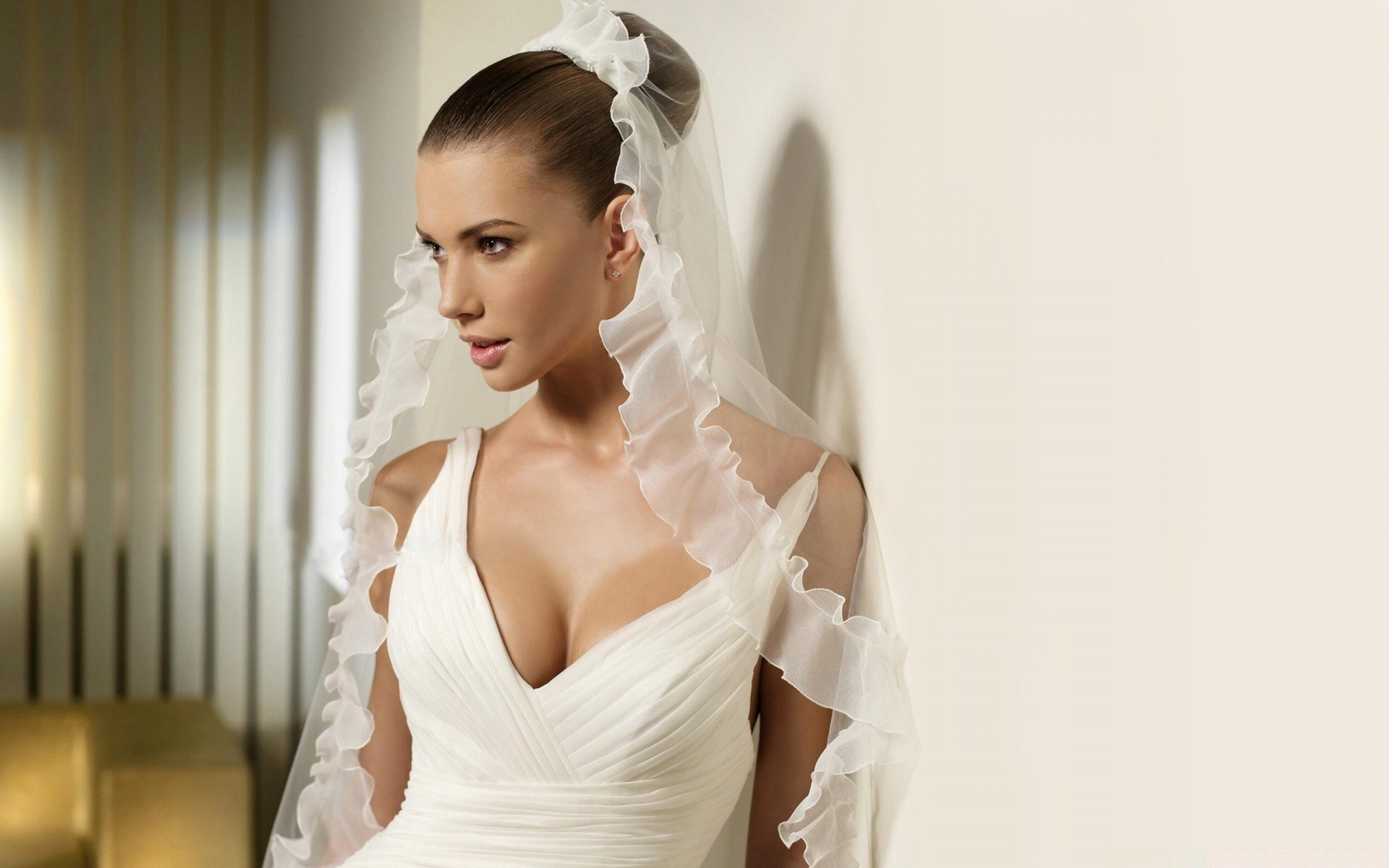 the other girls woman bride wedding fashion elegant indoors glamour sexy luxury pretty