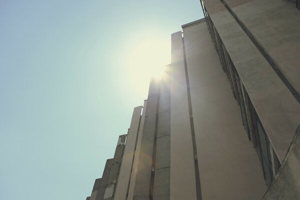 Architecture of a big city. Business district