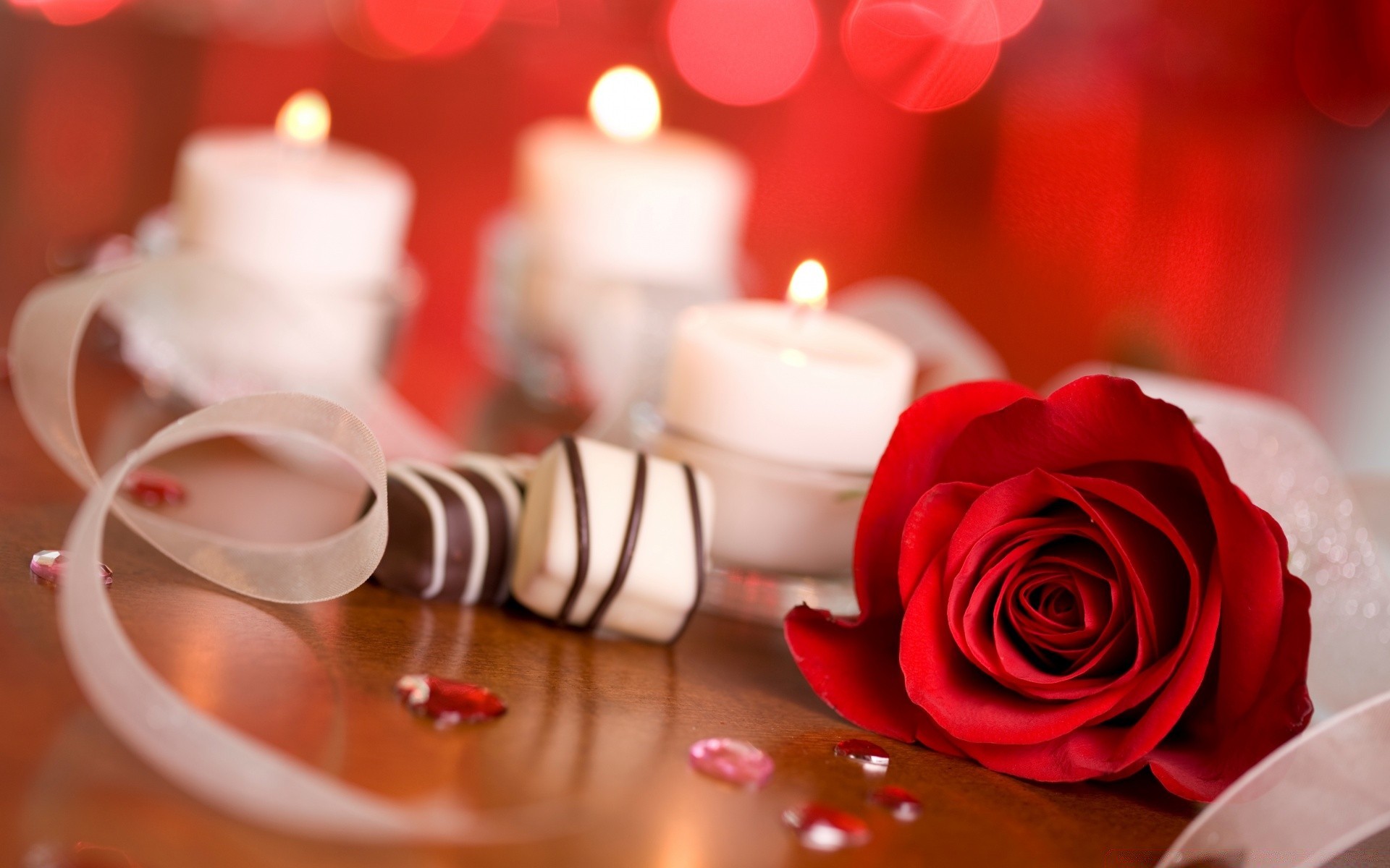 hearts rose wedding romance love flower romantic candle christmas celebration gift