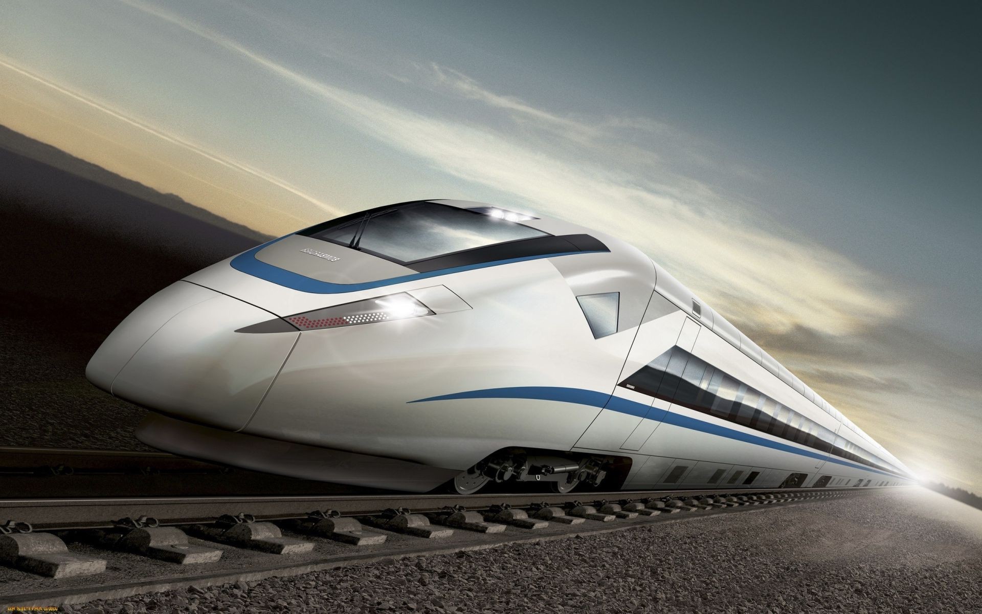 trains transportation system travel vehicle fast track engine sky speed business