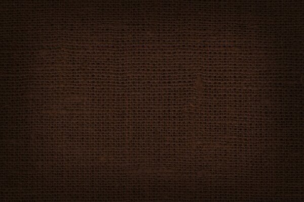 Brown fabric with canvas texture