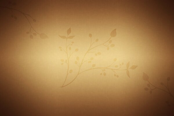 Warm background, vintage art